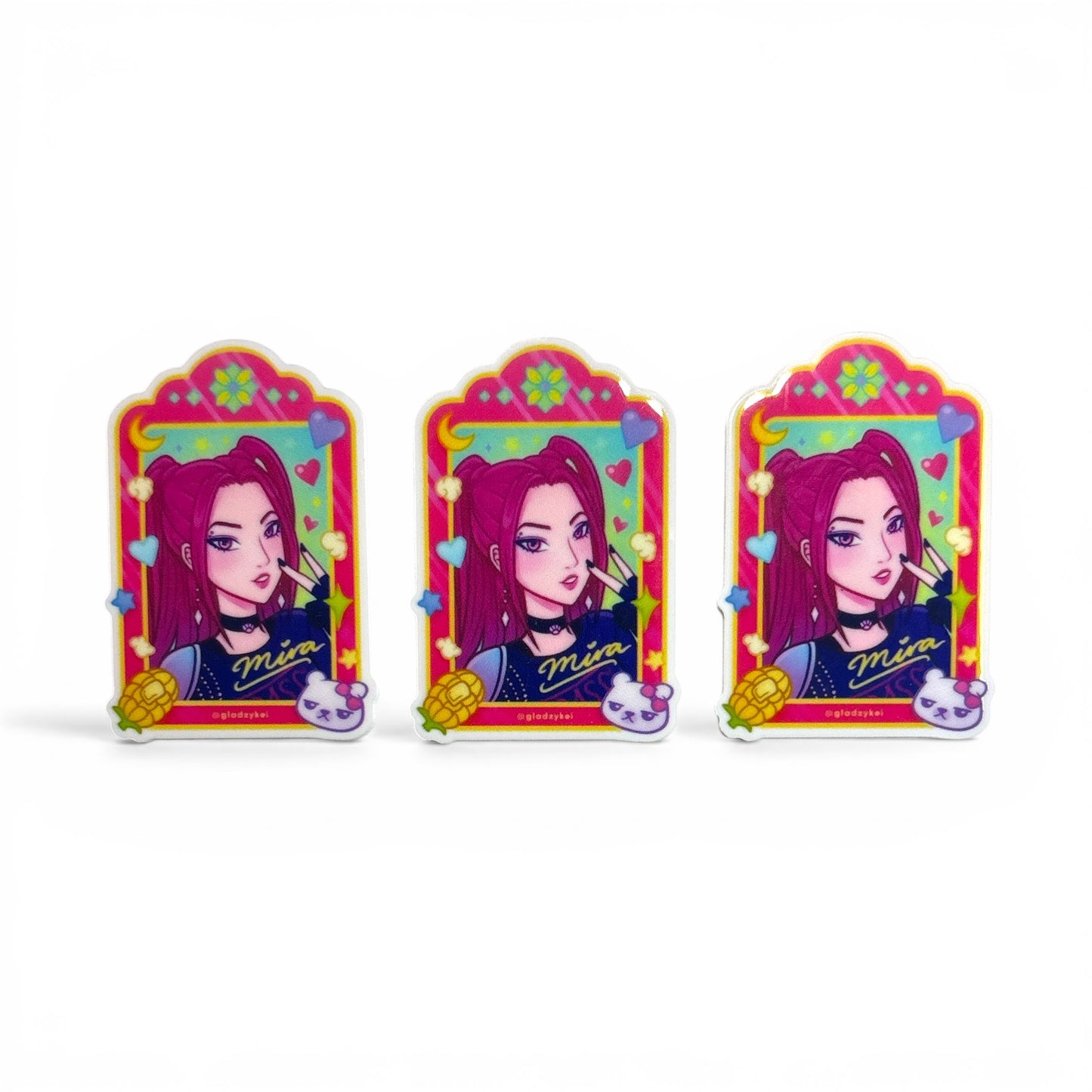 3 resins Mira Sings 5cm