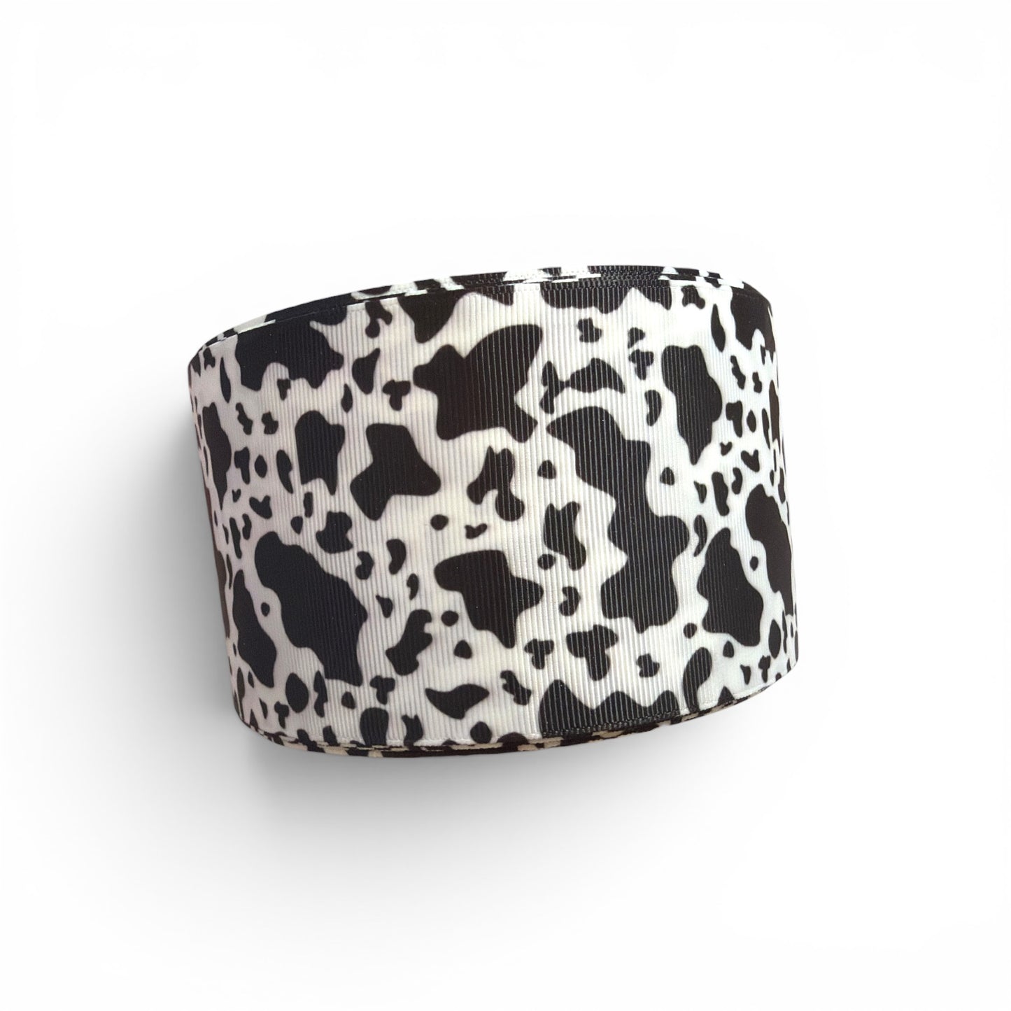 3 Yards Classic Cow Print 7.5cm /3inch Ribbon Printed Grosgrain