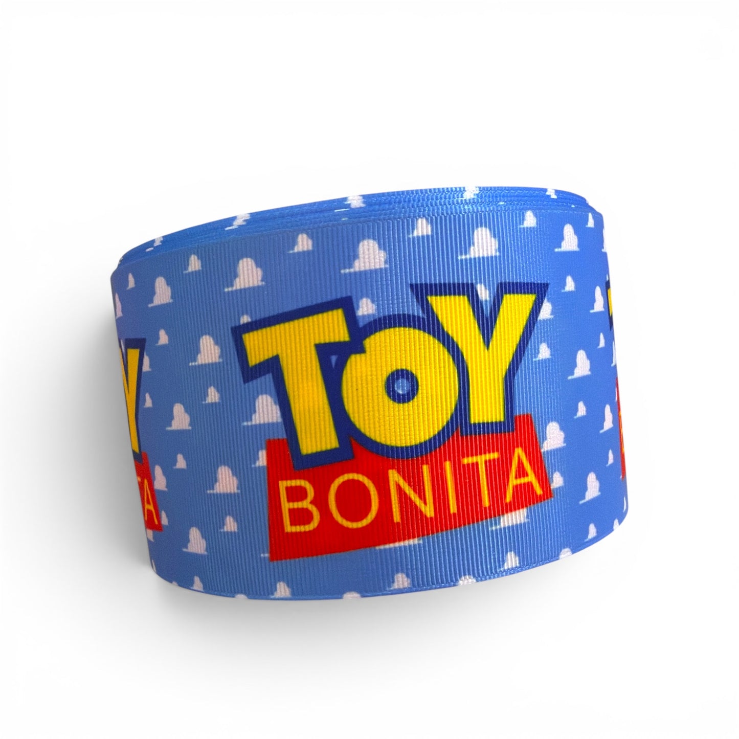 3 Yards Toy Bonita Print 7.5cm /3inch Ribbon Printed Grosgrain