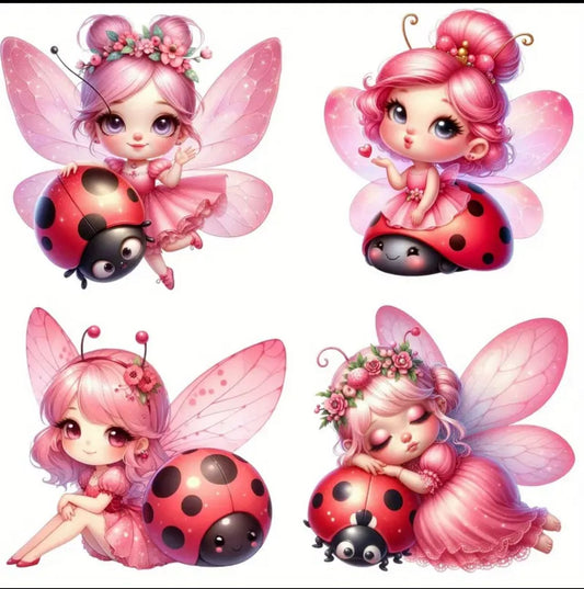 Transfer #120 Ladybug Fairy