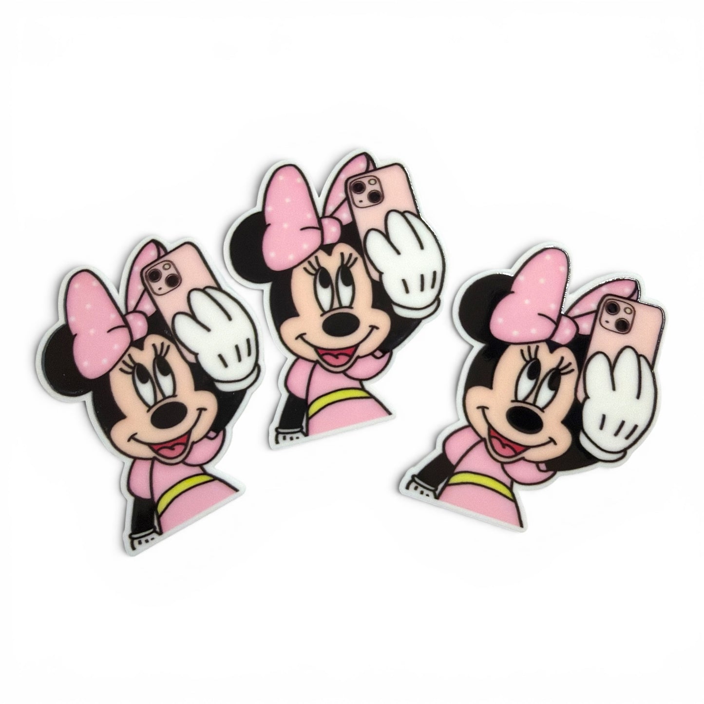 3 resins Minnie Selfie 5cm