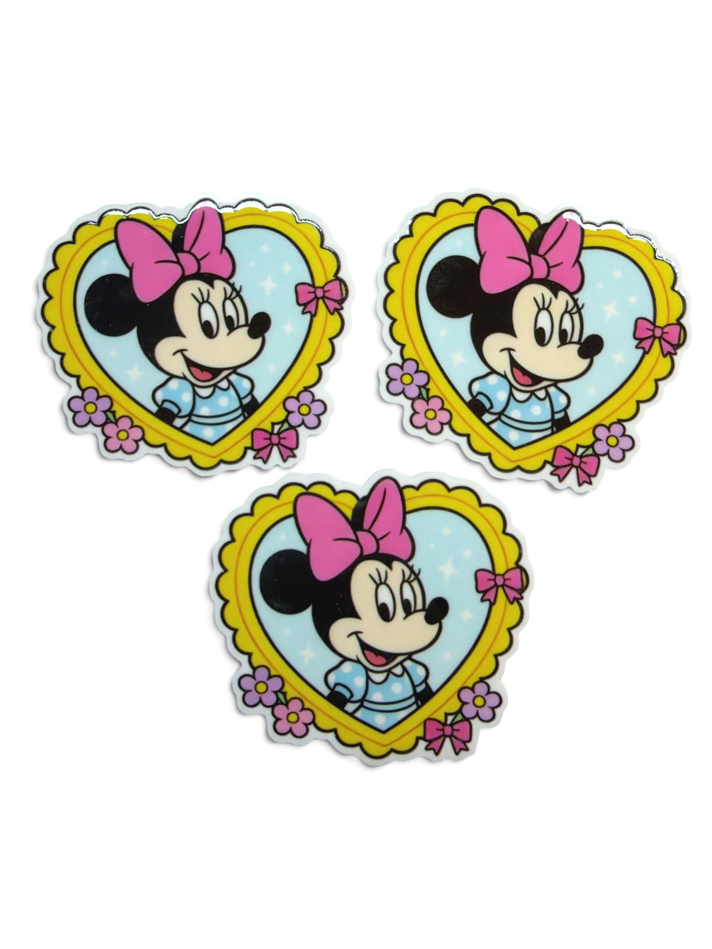 3 resins Minnie Vintage Classic 5cm