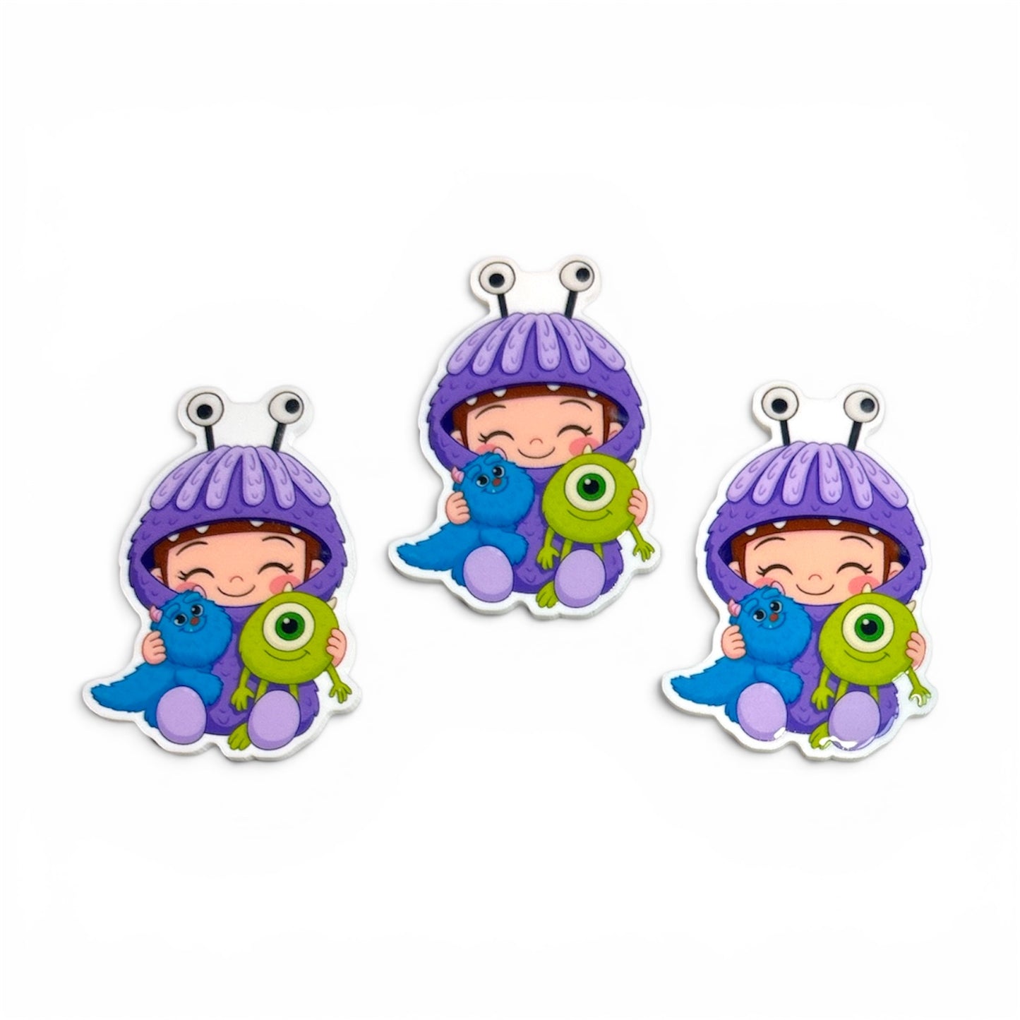 3 resins Boo 5cm