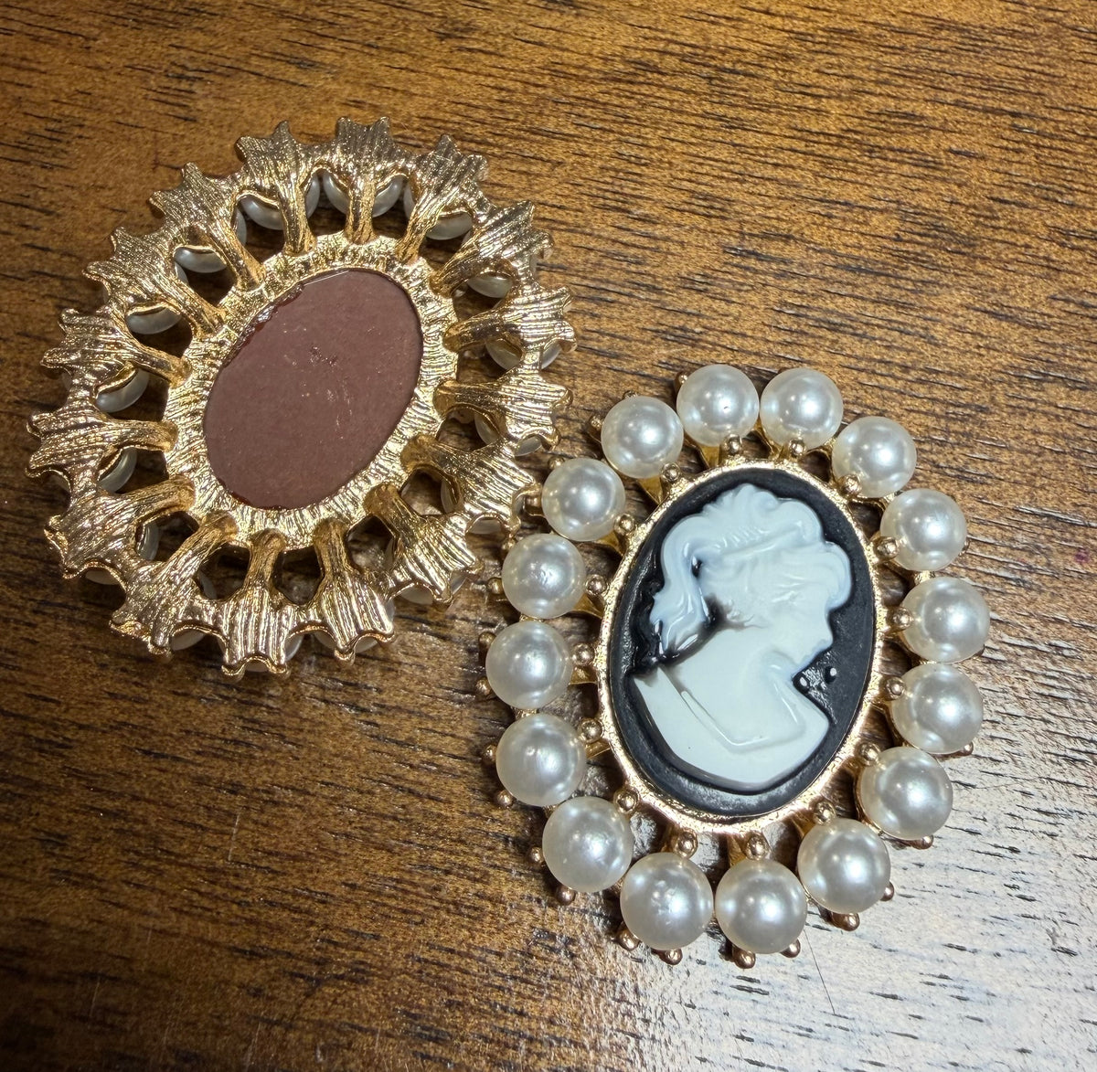 5pcs set Vintage Button Metal