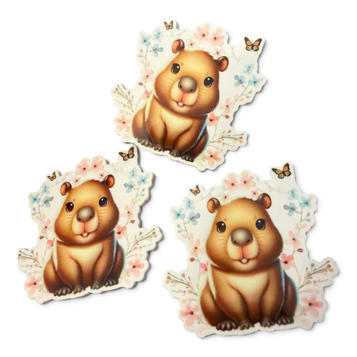 3 resins Flat Planar Capibara Spring 5cm RES-180