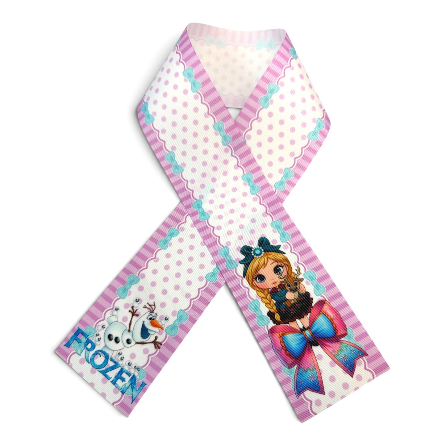 3 Strips 7.5cm -3inch Anna Magic Bow 31inches Long