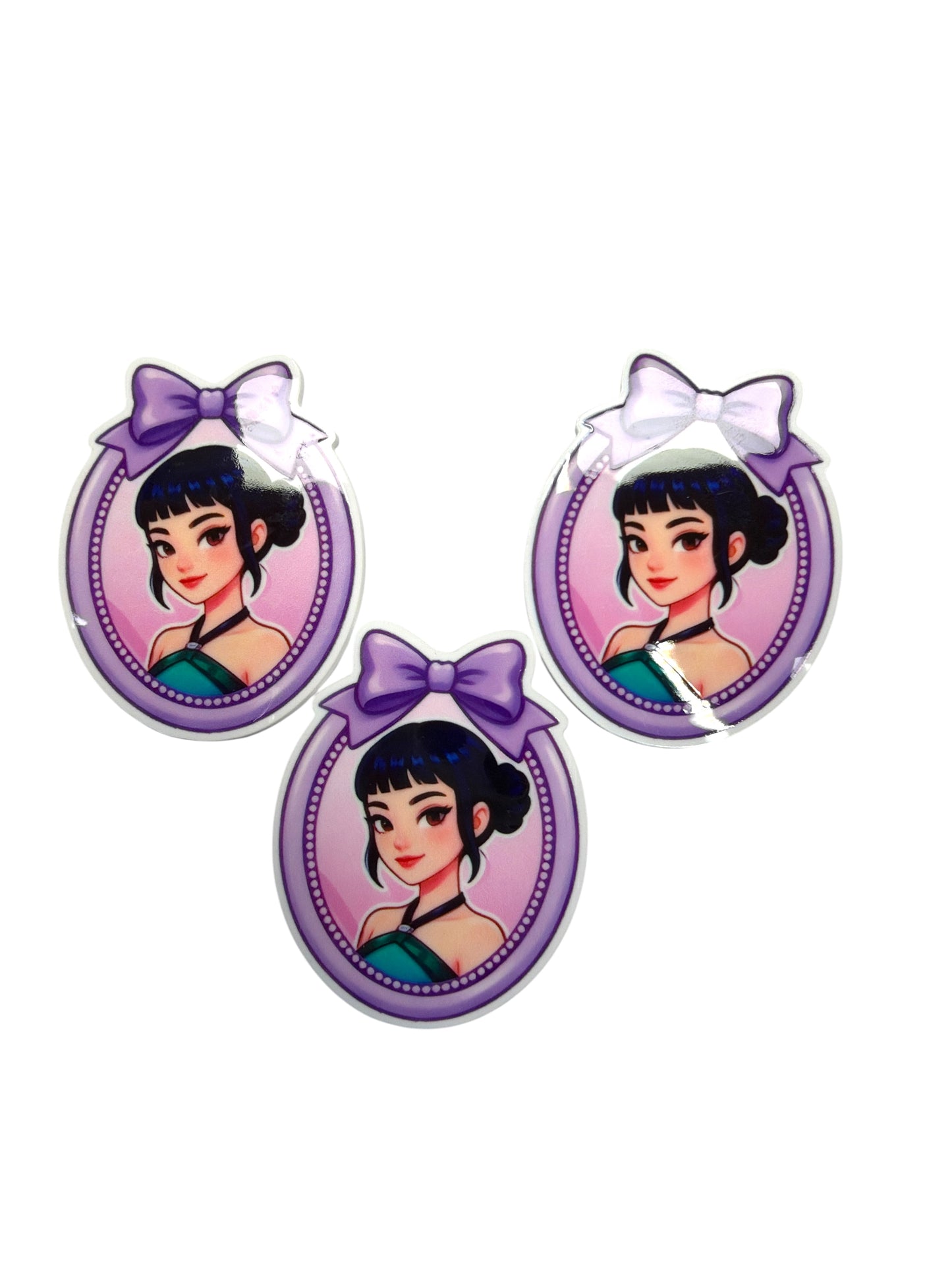 3 resins 5cm Planar Resins Zoey Coquette Frame