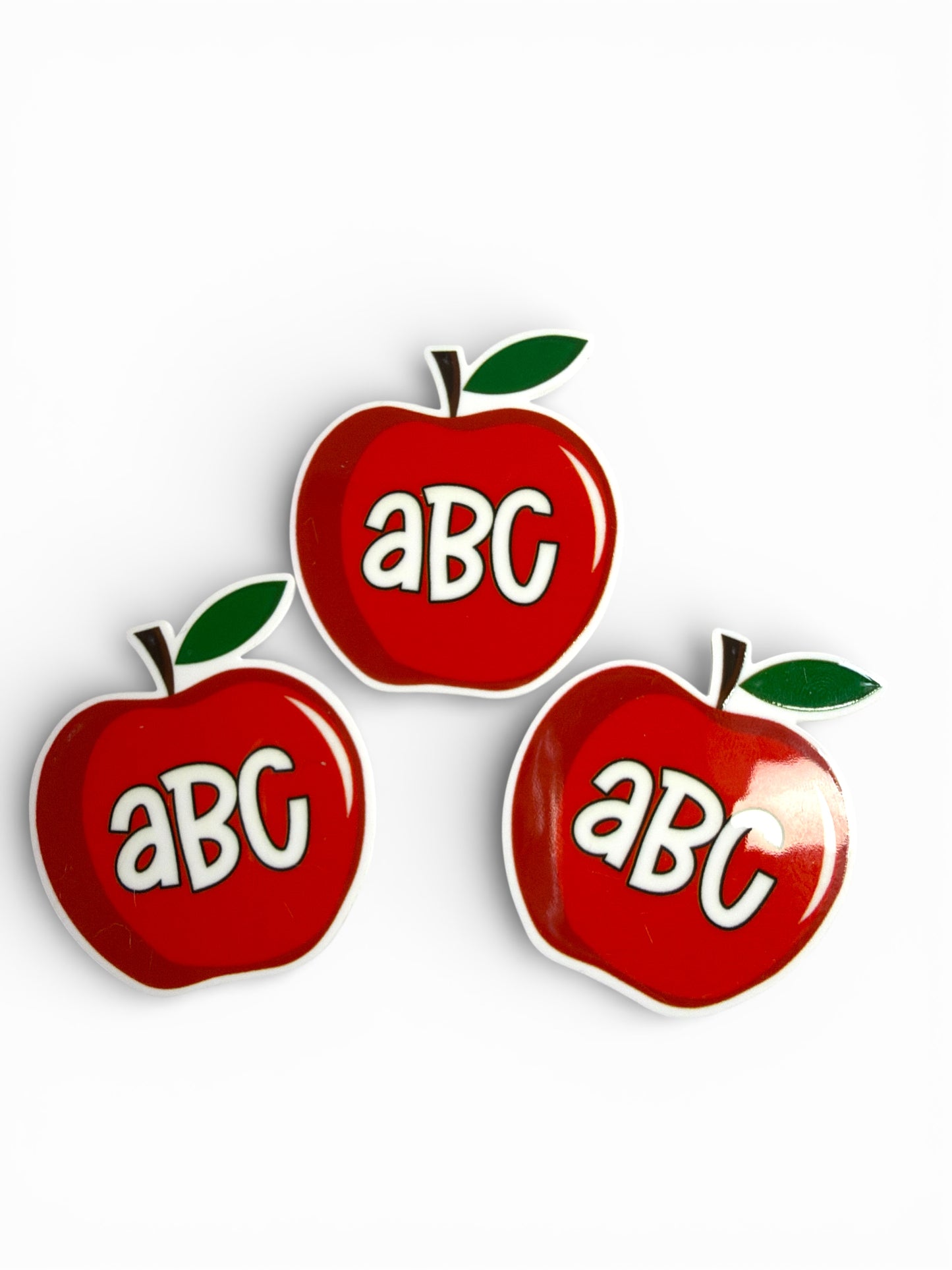 3 resins 5cm ABC Red Apple Planar Resins