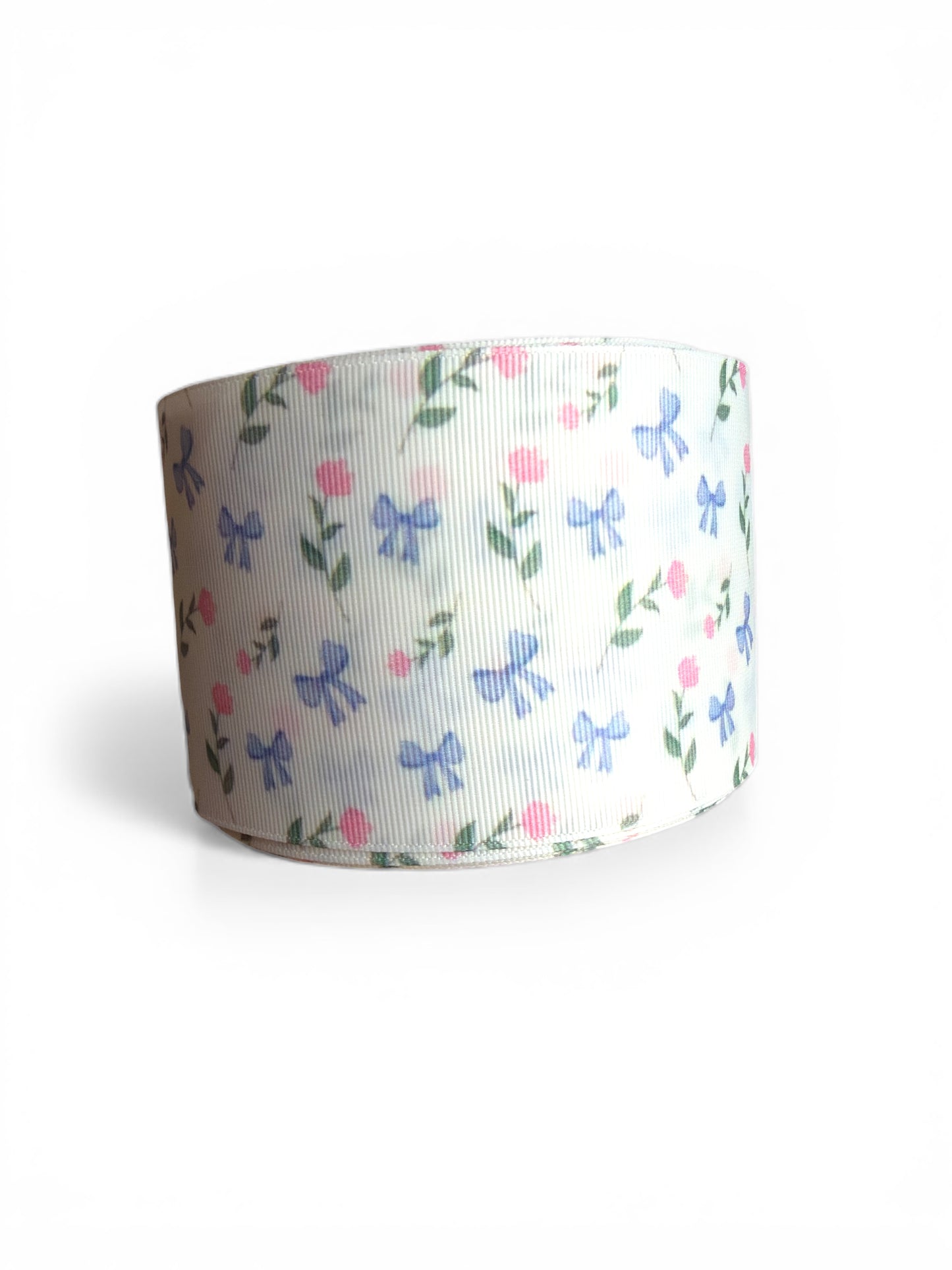 3 yards -7.5cm (3inch) Blue Coquette Ribbon