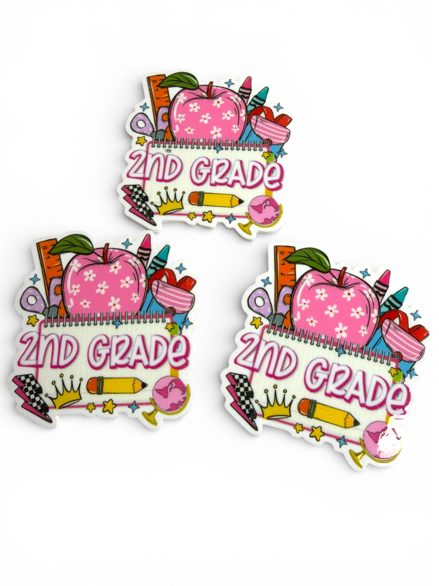 3 resins 5cm 2nd Grade Pinky Apple Planar Resins