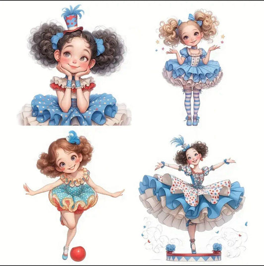 Circus Show Transfer Sheet