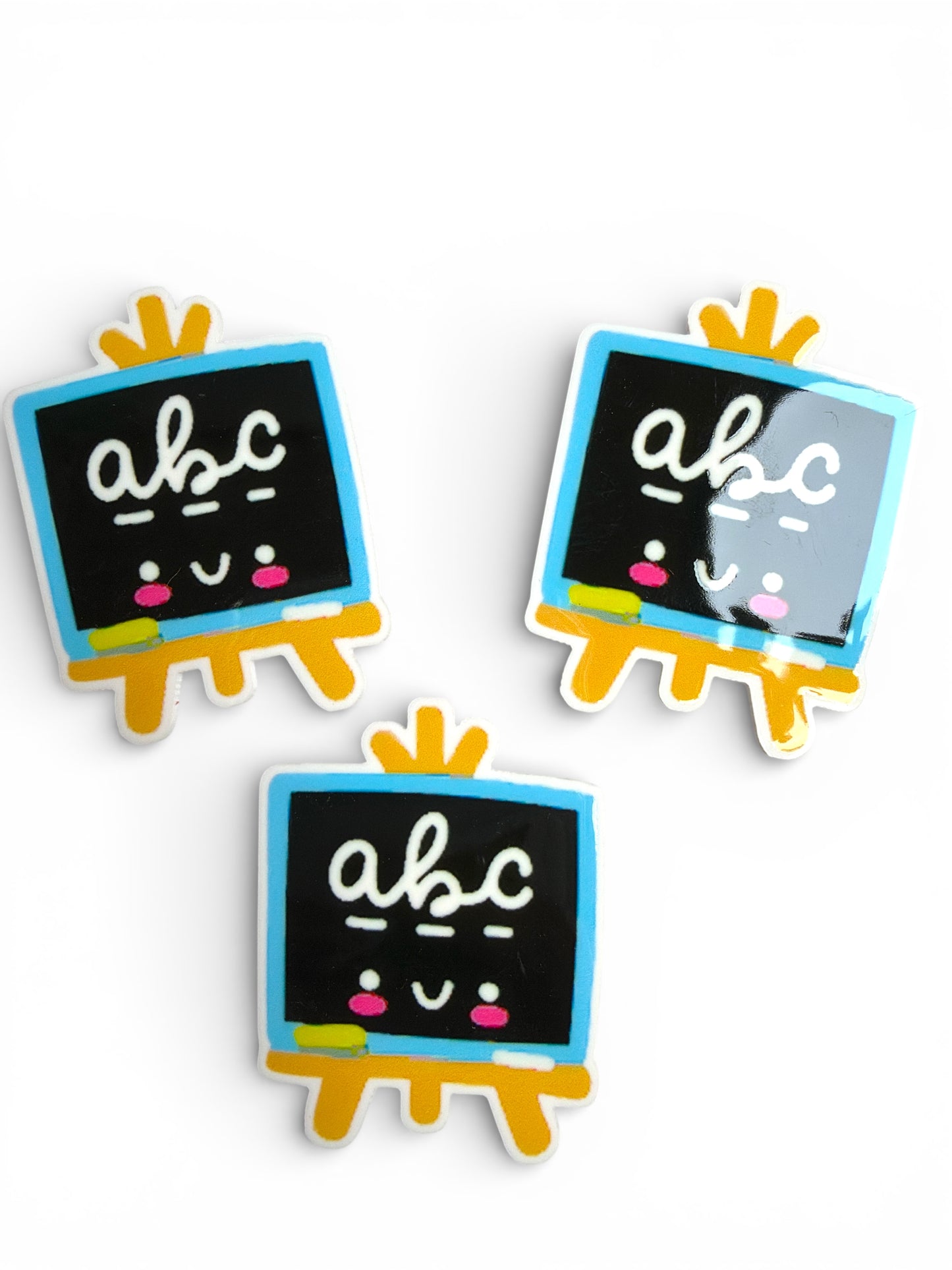 3 resins 5cm ABC Chalkboard Planar Resins