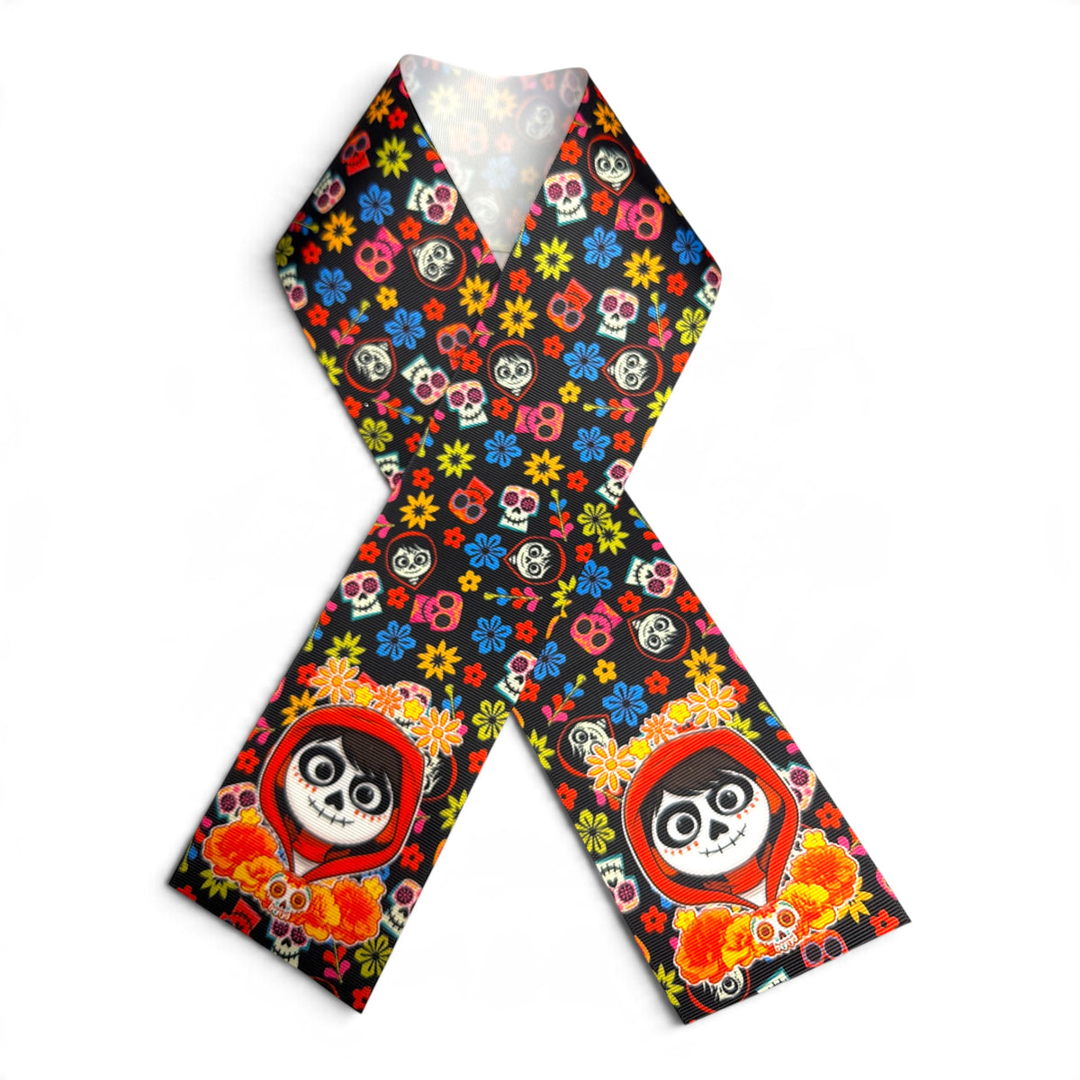 3 Strips 7.5cm /3in wide. Coco Loco 31 inchs Ribbon Printed Grosgrain SKU PRNT03