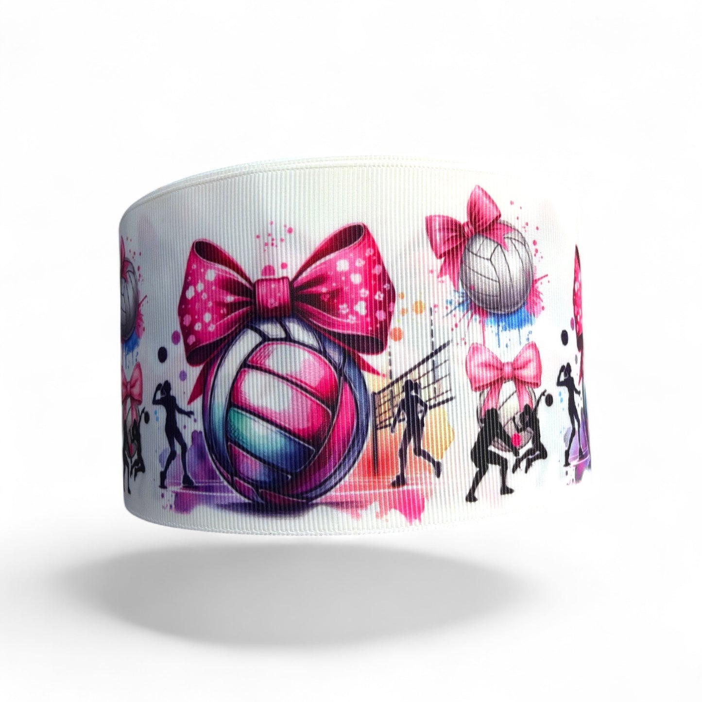 7.5cm/3inch Ribbon Volley Bow