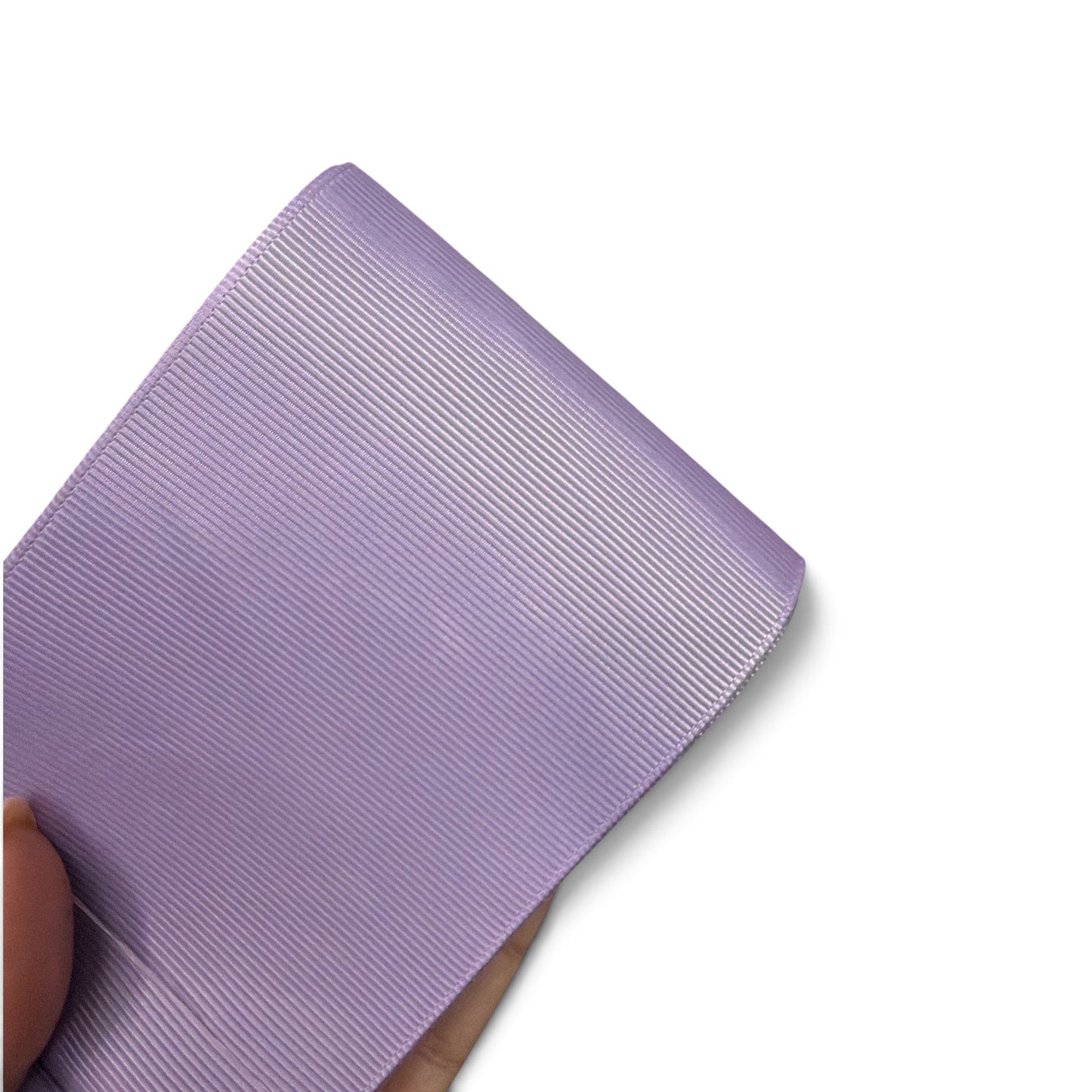 3 yards Grey Lilac G-43 Solid Grosgrain 7.5cm 3inch (