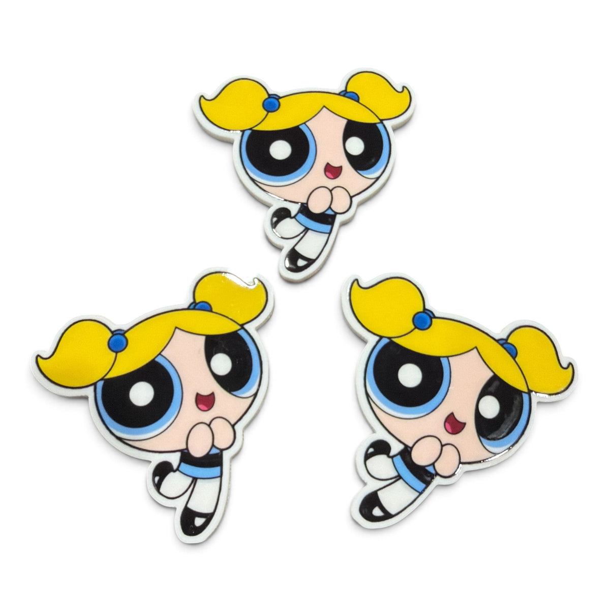 3 resins Flat Planar PP Blue Girl 5cm RES-178