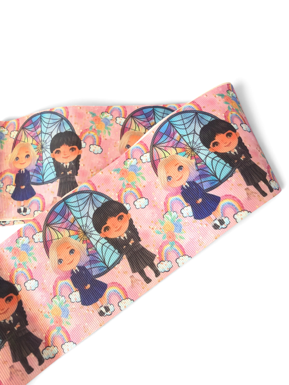 3 Yards 7.5cm-3inch School Friends Printed Grosgrain PRNT3-168
