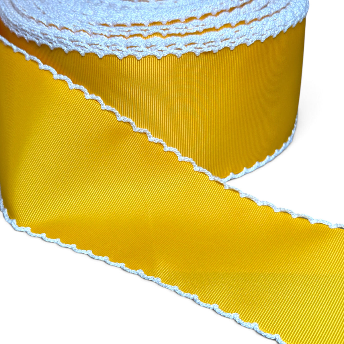 3 Yards 7.5cm-3inch Mini Blooms Moonstich Dandelion Grosgrain
