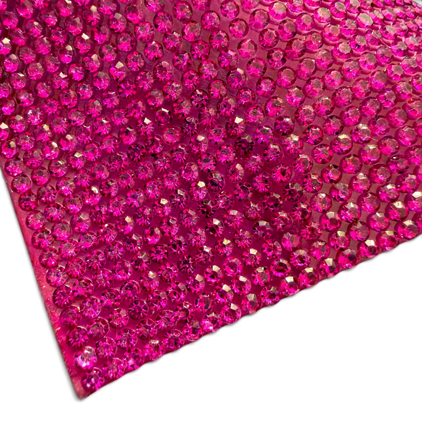 Fiushia Crystal Mesh 1inch wide 15 inch long