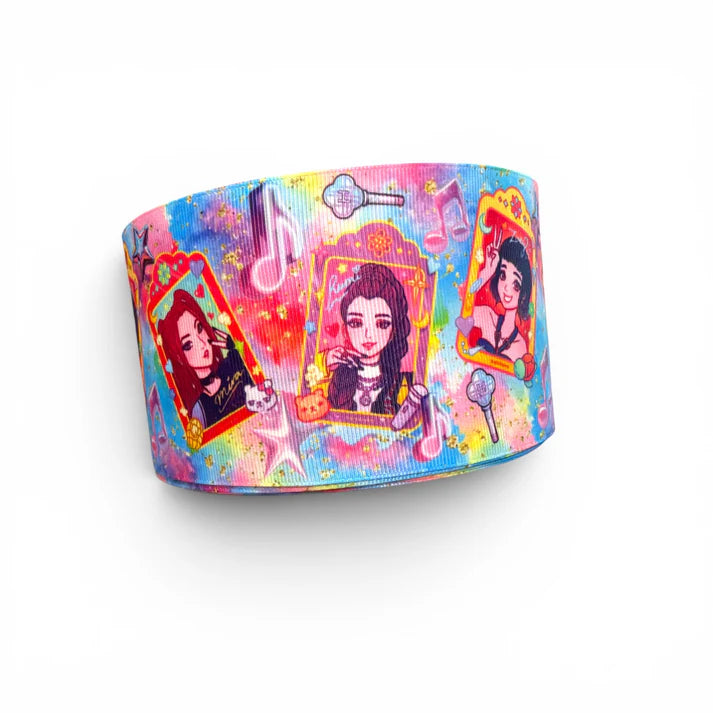 7.5cm/3inch Huntrix Music Ribbon