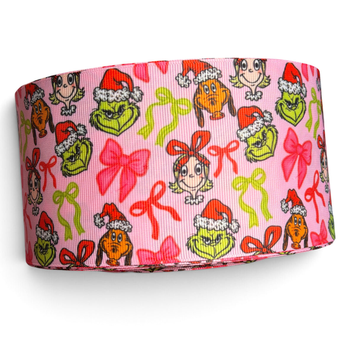 3 Yards 7.5cm-3inch Christmas Friends Printed Grosgrain