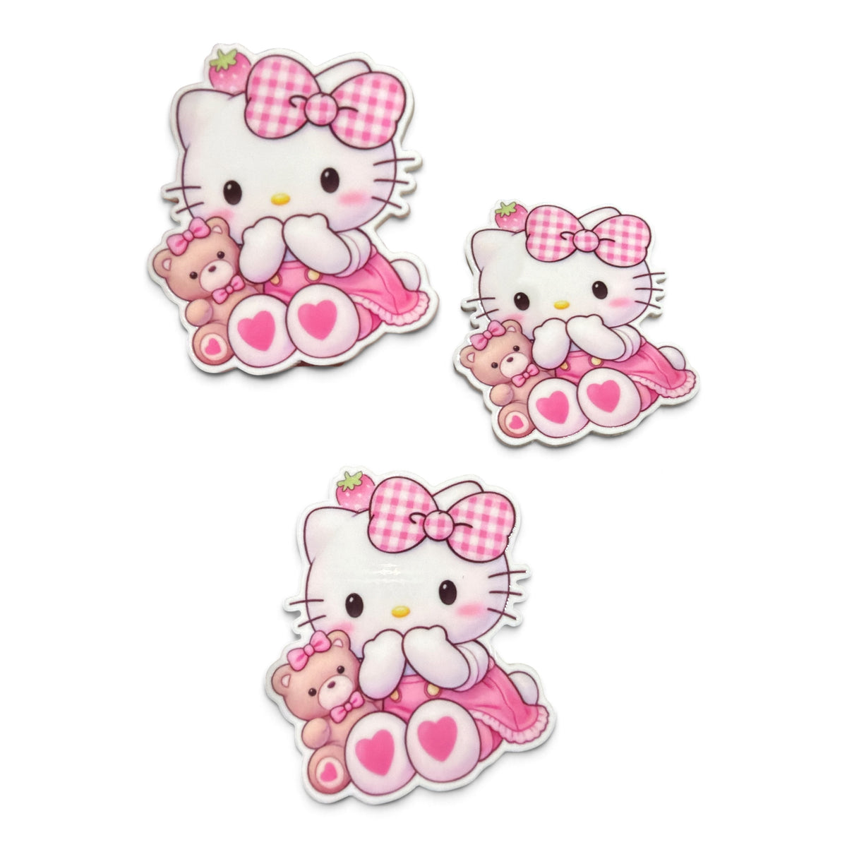 3 resins Flat Planar Hello Love 5cm RES-181