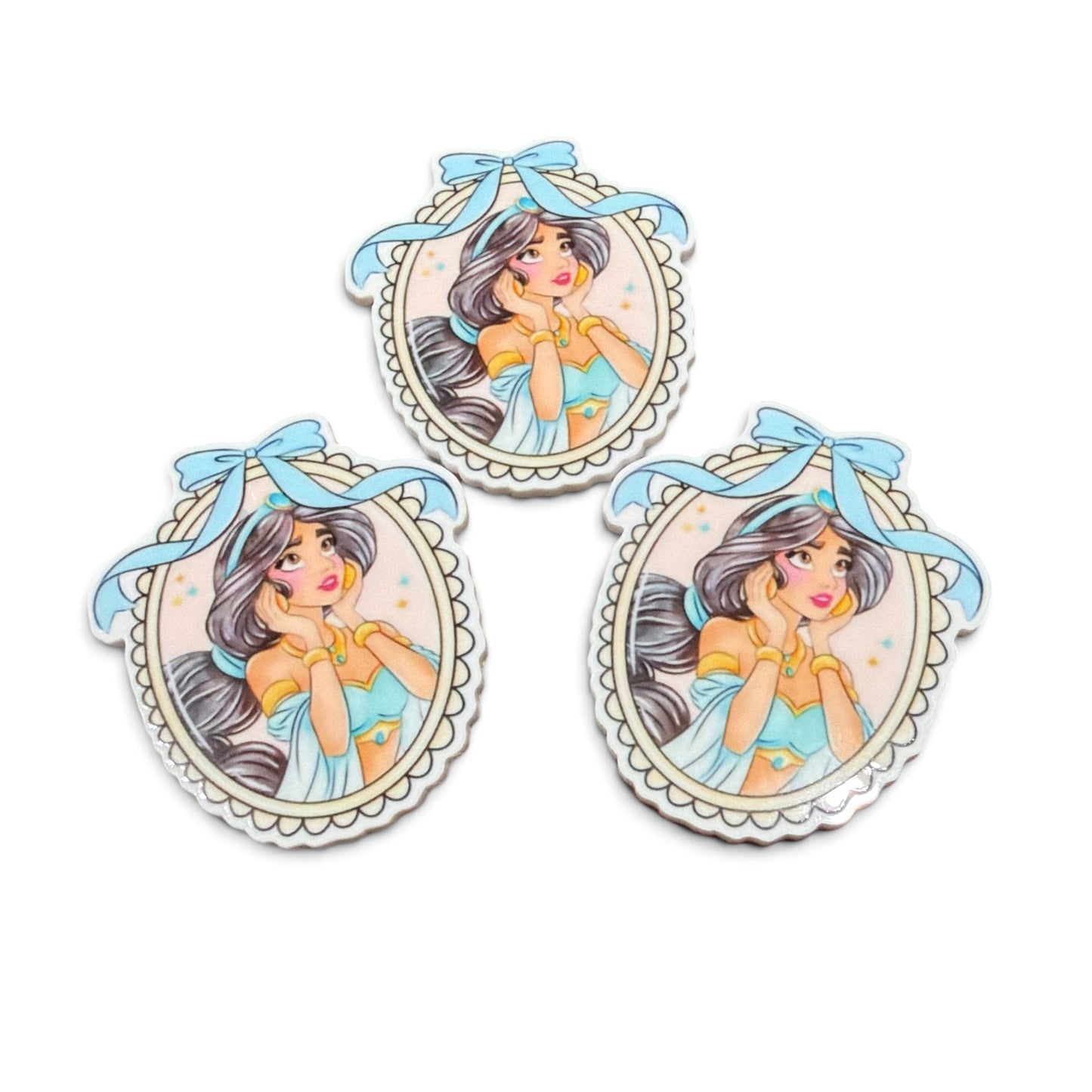 3 planar resins 5cm Jasmin Oval Frame PRN-06