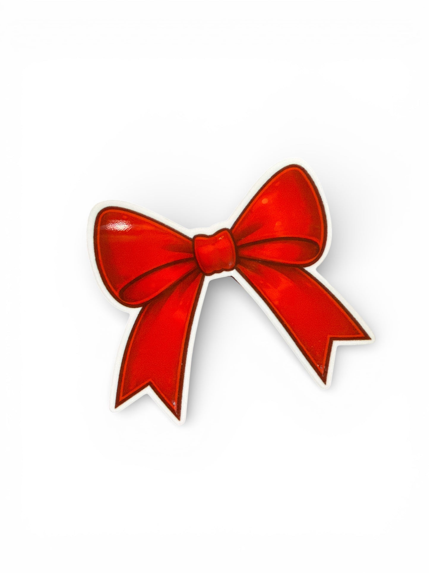 1-5cm So Red Bow Planar Resin