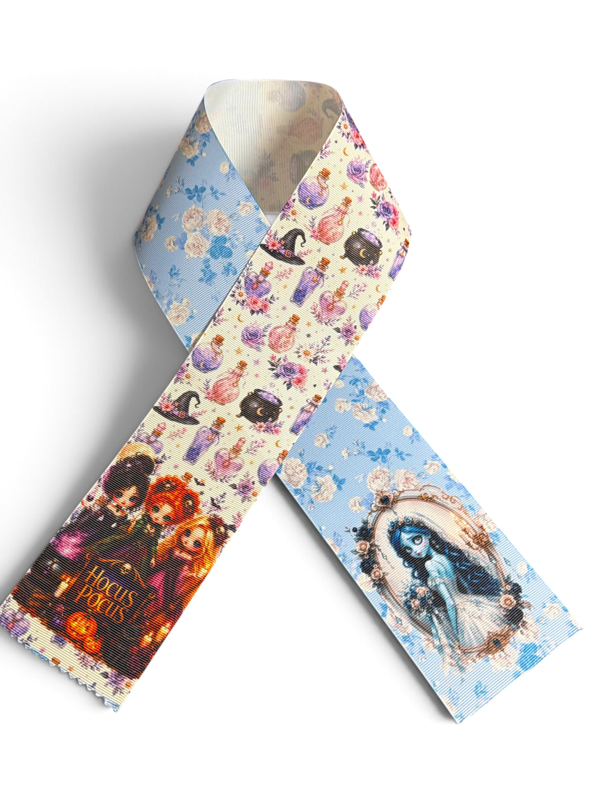 3 Strips 7.5cm /3in wide. 31 inchs Fall Gobble Turkey Ribbon Printed Grosgrain SKU