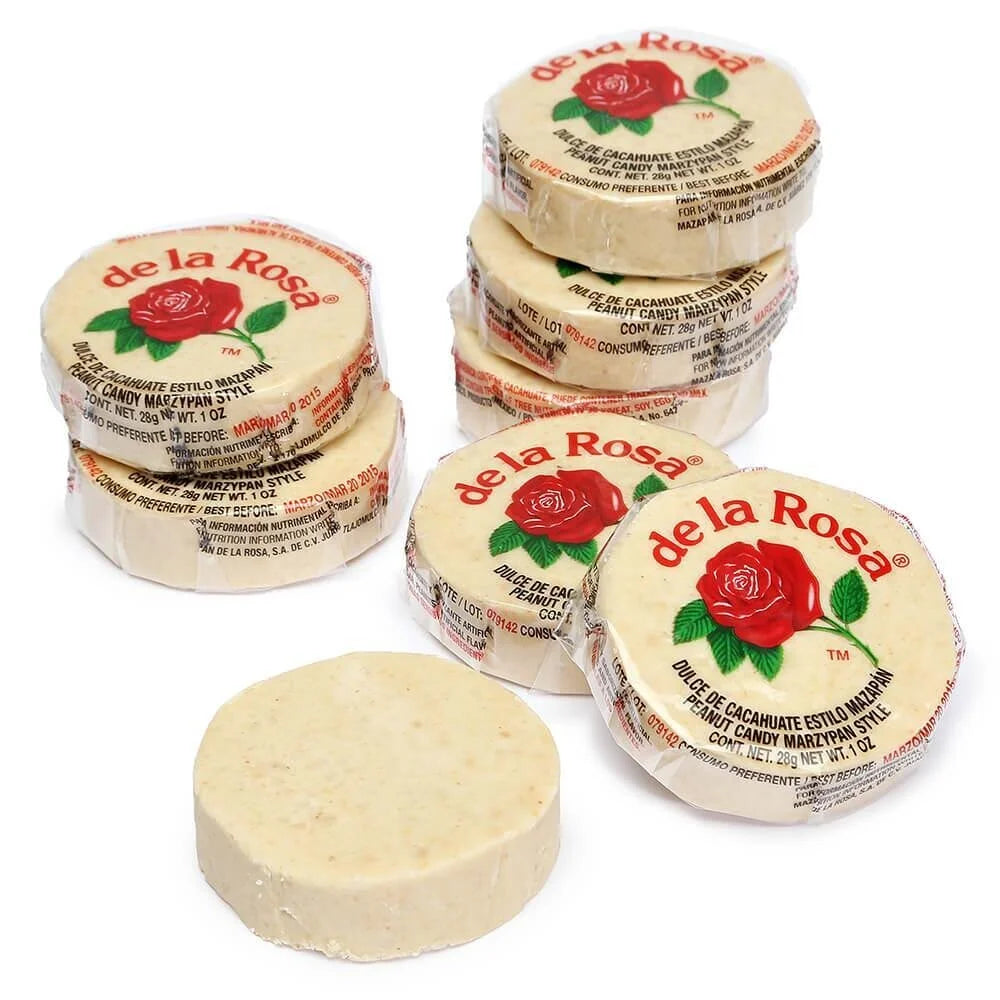 60 Pcs Box Mazapan Mini (allergy ALERT) Peanut Candy