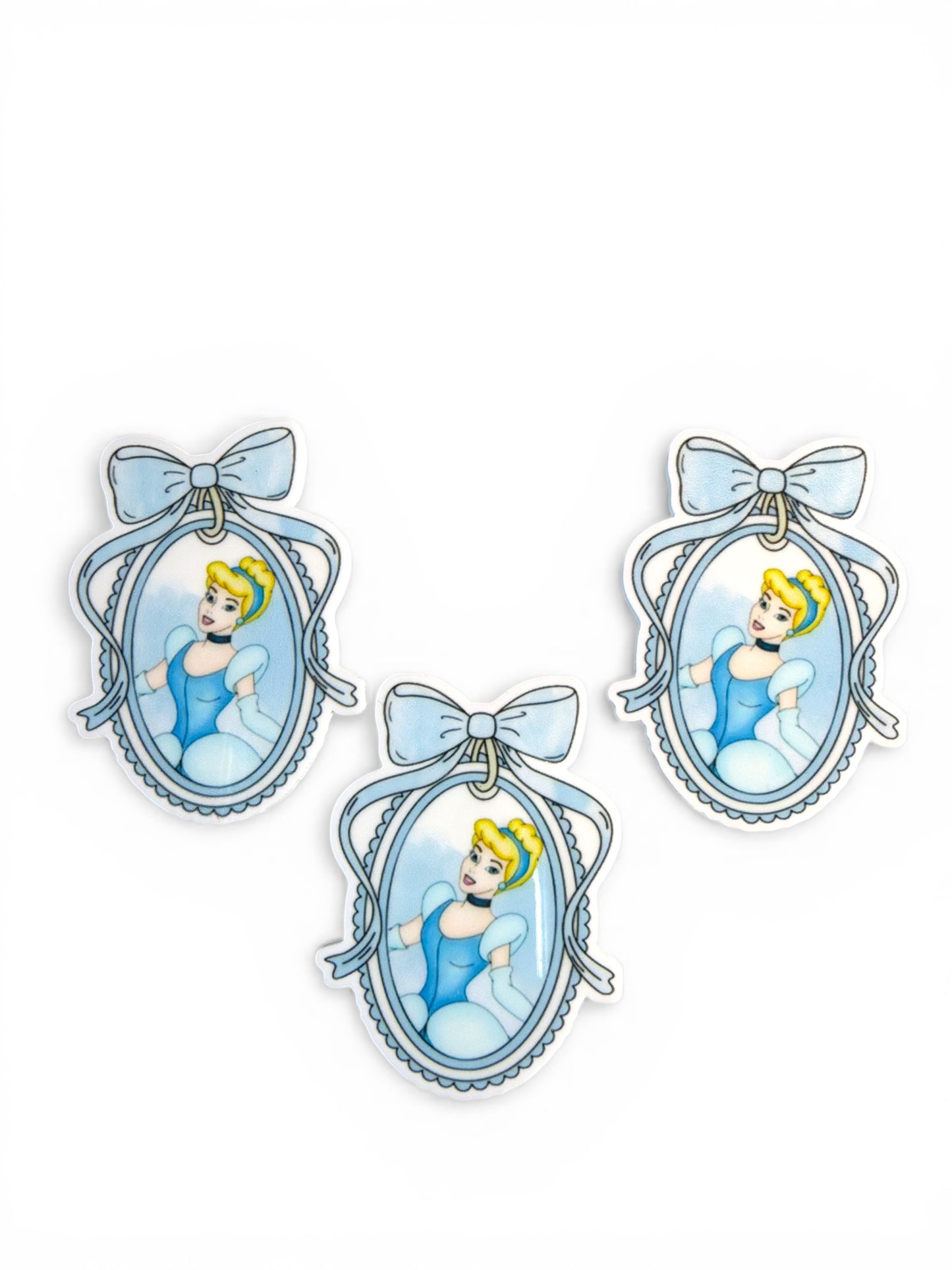 3 resins 5cm Slipper Princess