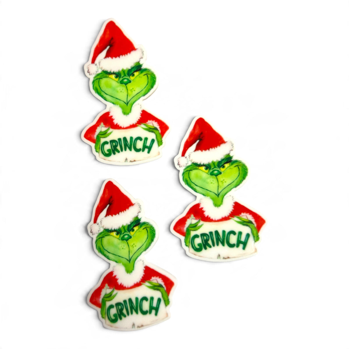 3 resins Flat Planar Greenchy Green resin5cm RES