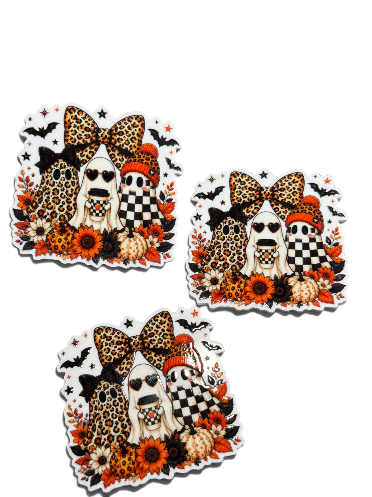 3 resins Flat Planar resins Checkers Ghost Gum 5cm