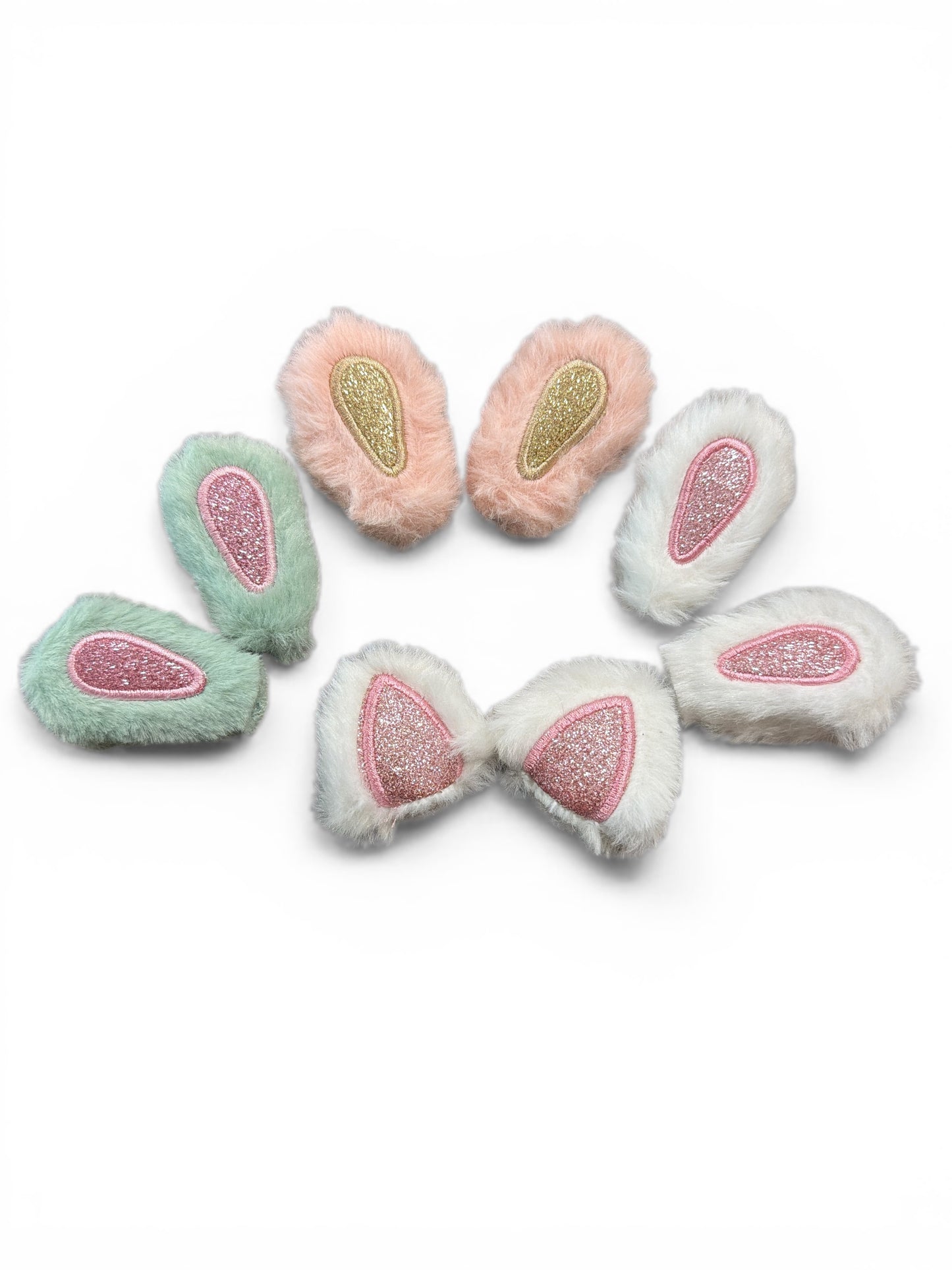 8 pcs Fluffy Bunny Ears