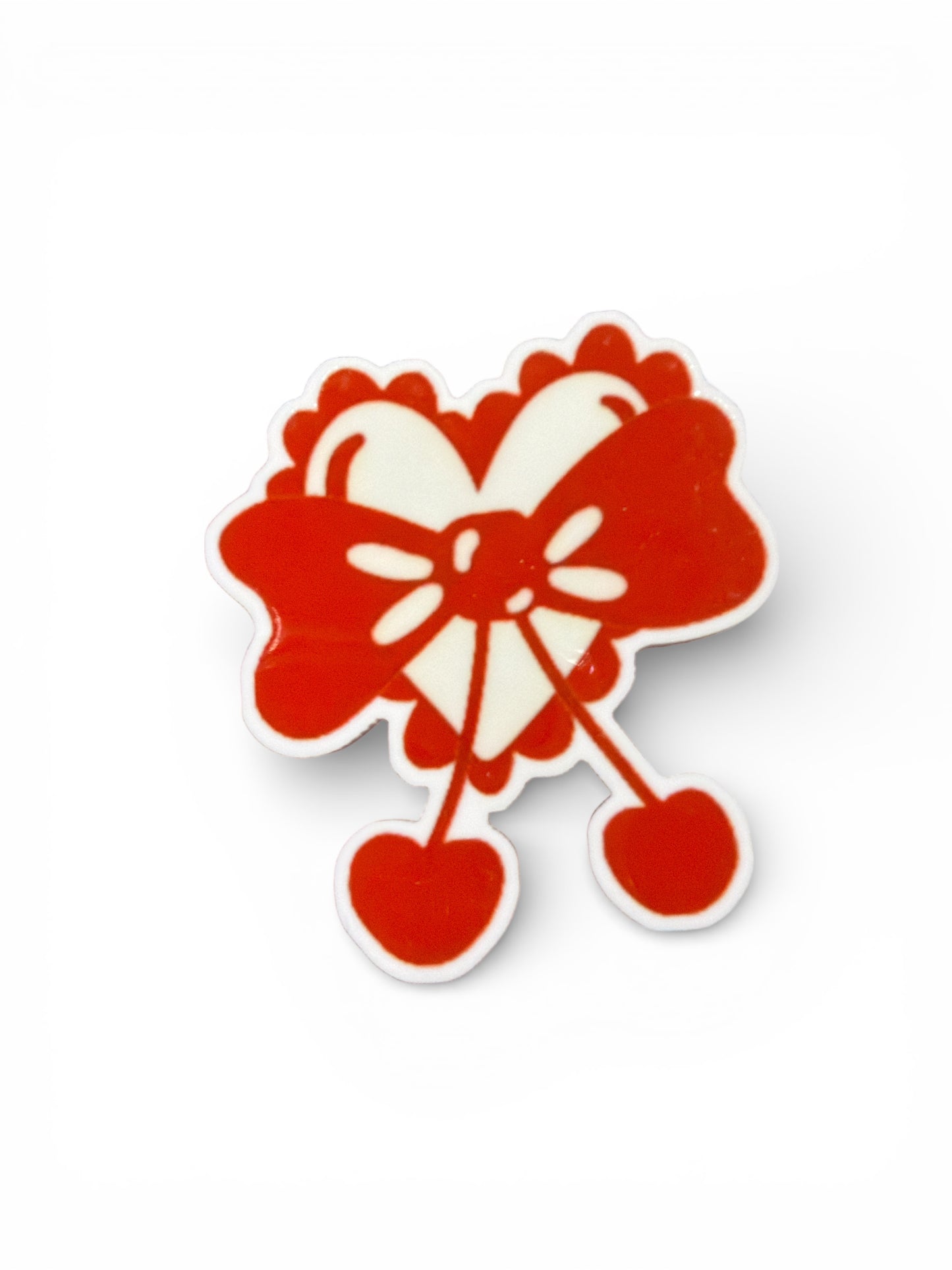 1-5cm Vintage Cherries Planar Resin