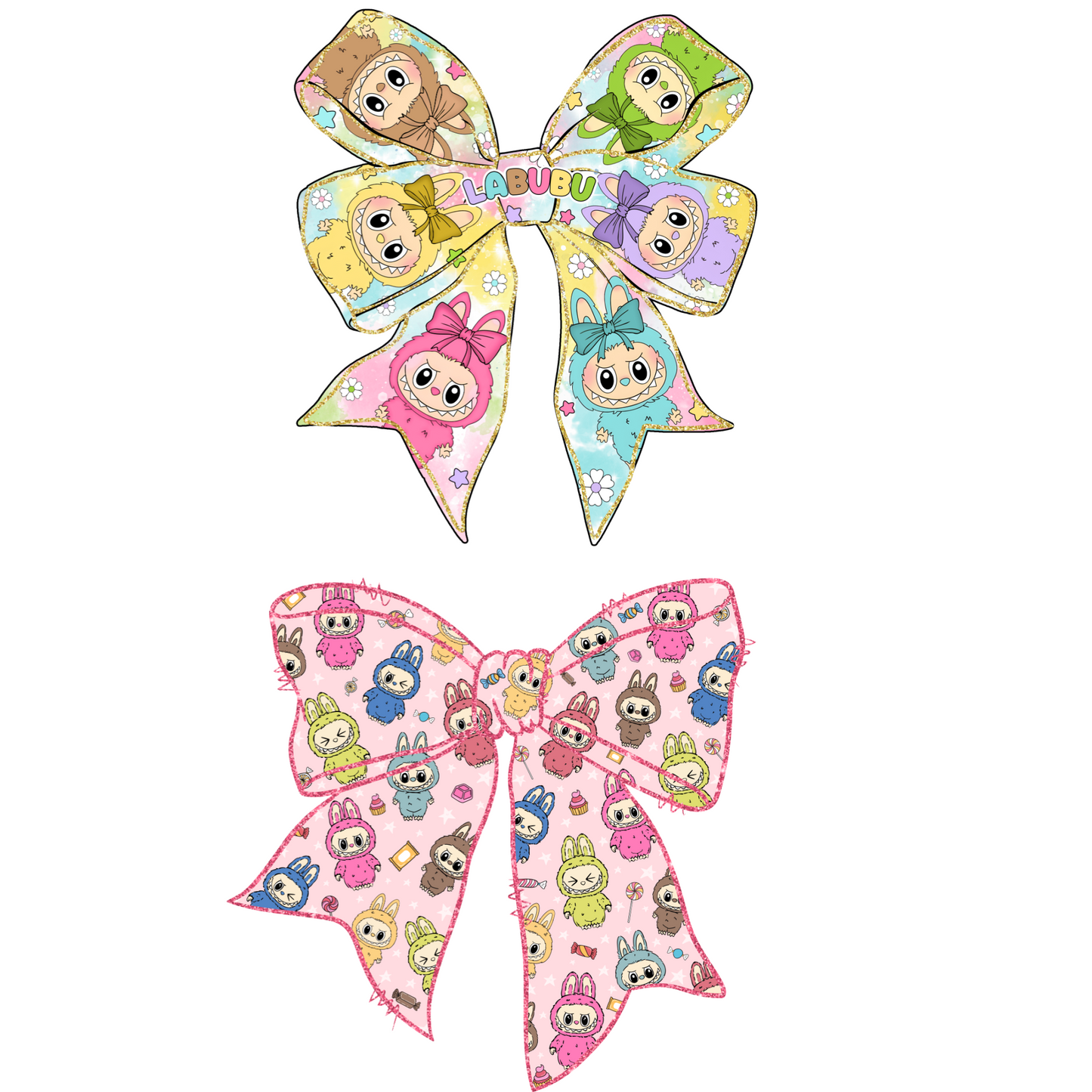 Transfer #179 Labubu Bows