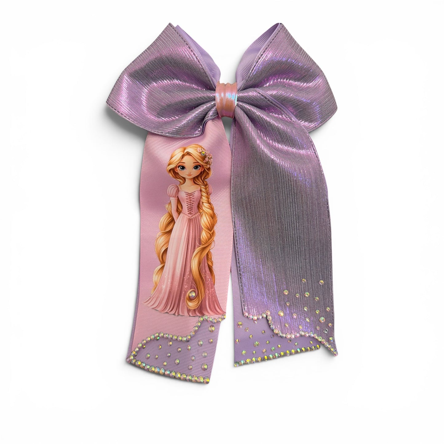 Rapunzel Elegant Jumbo Cheer Bow