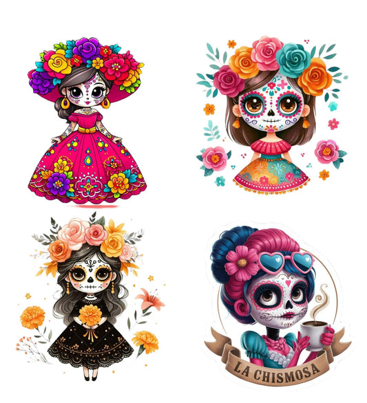 #151 Catrinas Transfer  Sheet