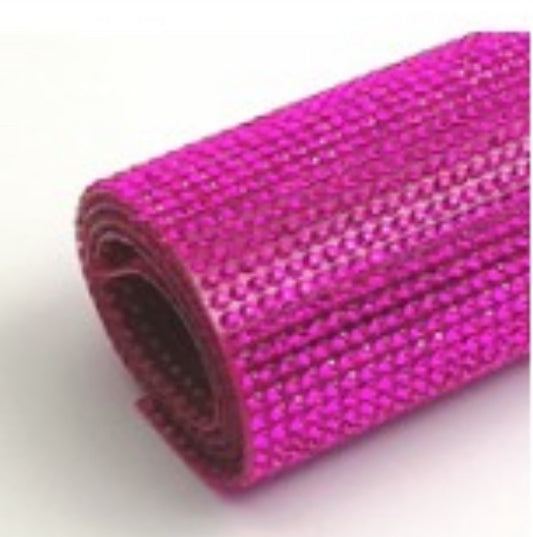 Fiushia Crystal Strip 15.5inch Long 1.3inch Wide