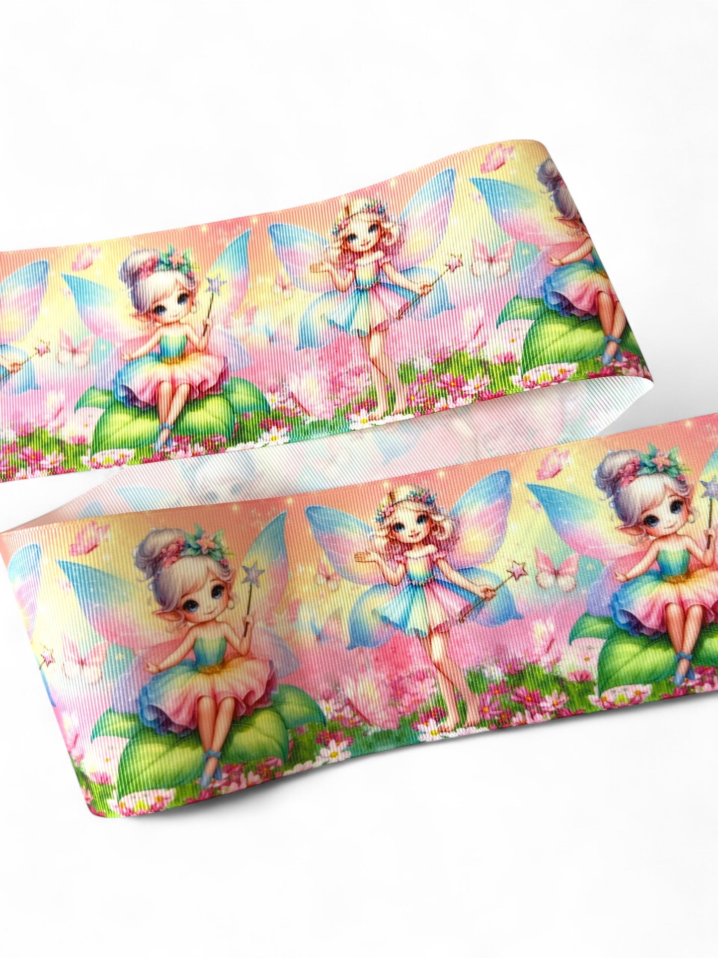7.5cm m-3inch Fairy Ribbon 1 yard