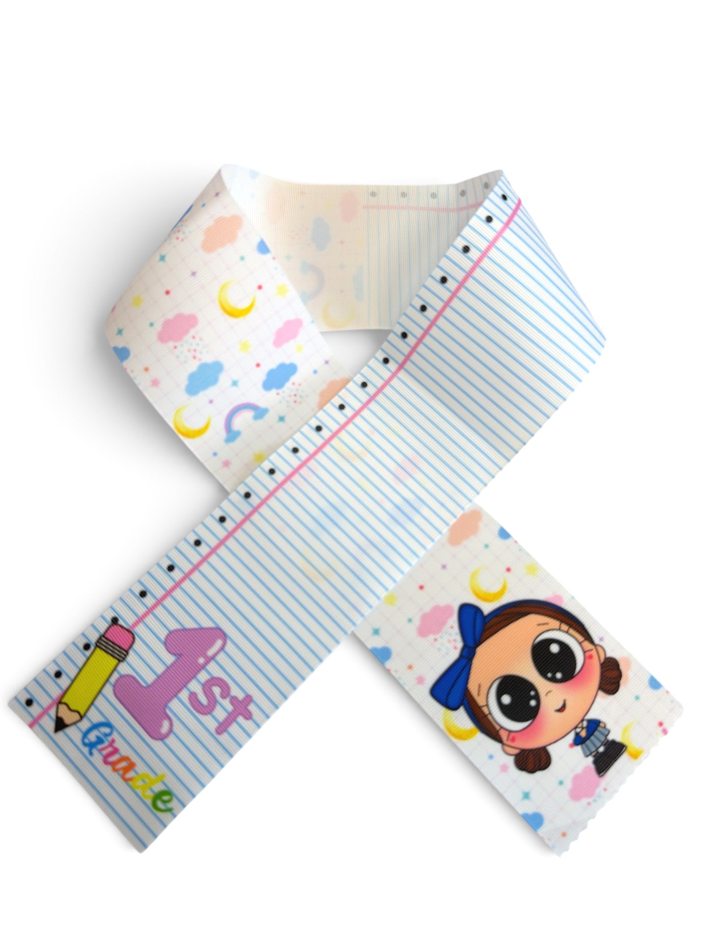 7.5cm 1st Grade Notebook Strip Ribbon 1 yard