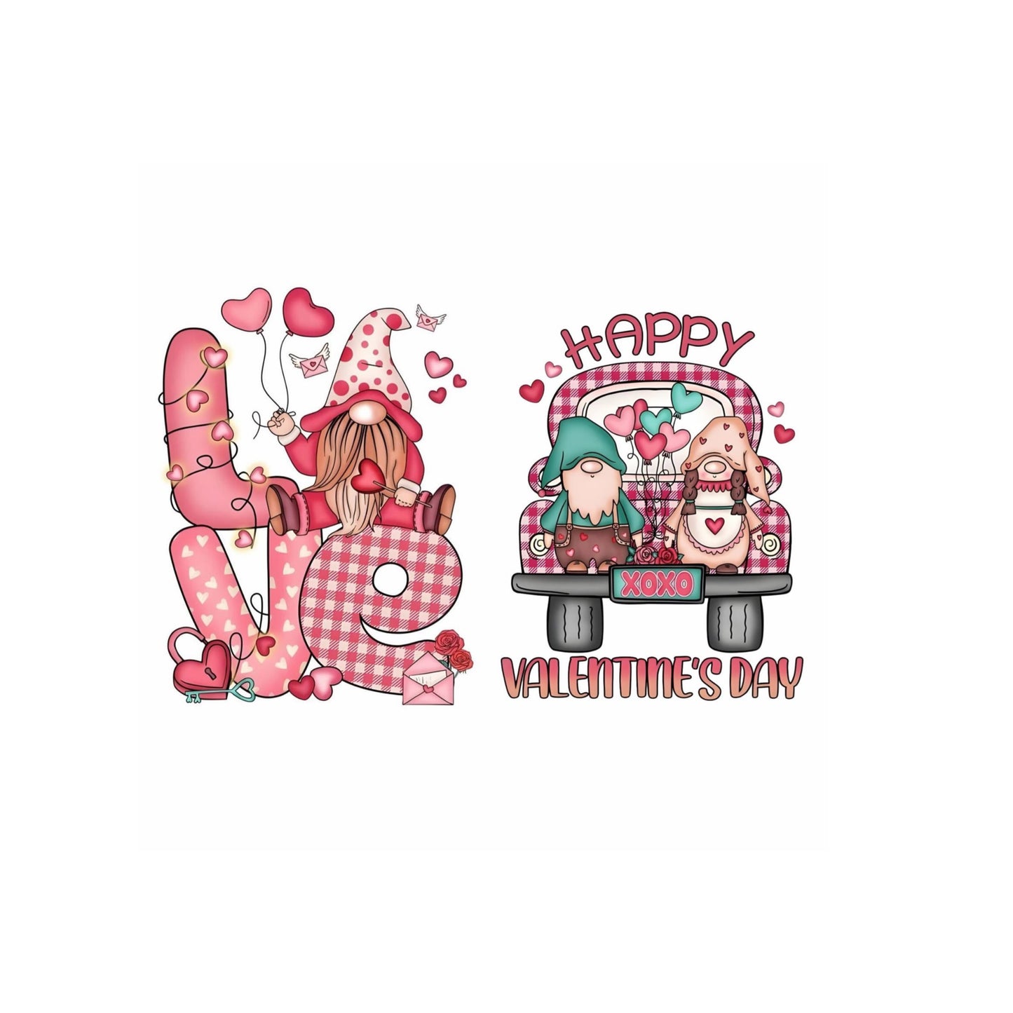 Transfer #215 Gnome Love Valentine