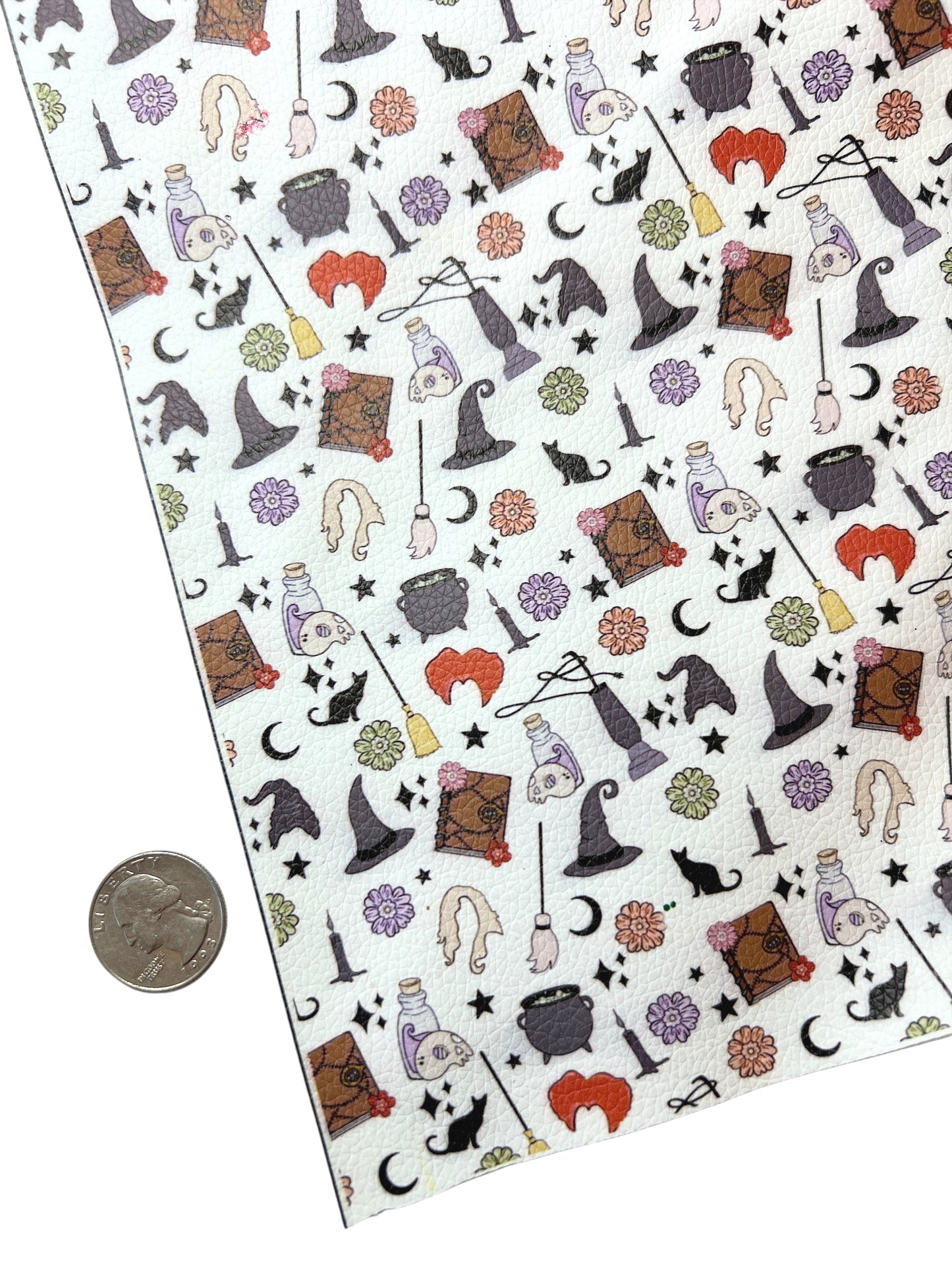 30x 34 CM Brooms and Hats Halloween Vinyl Litch