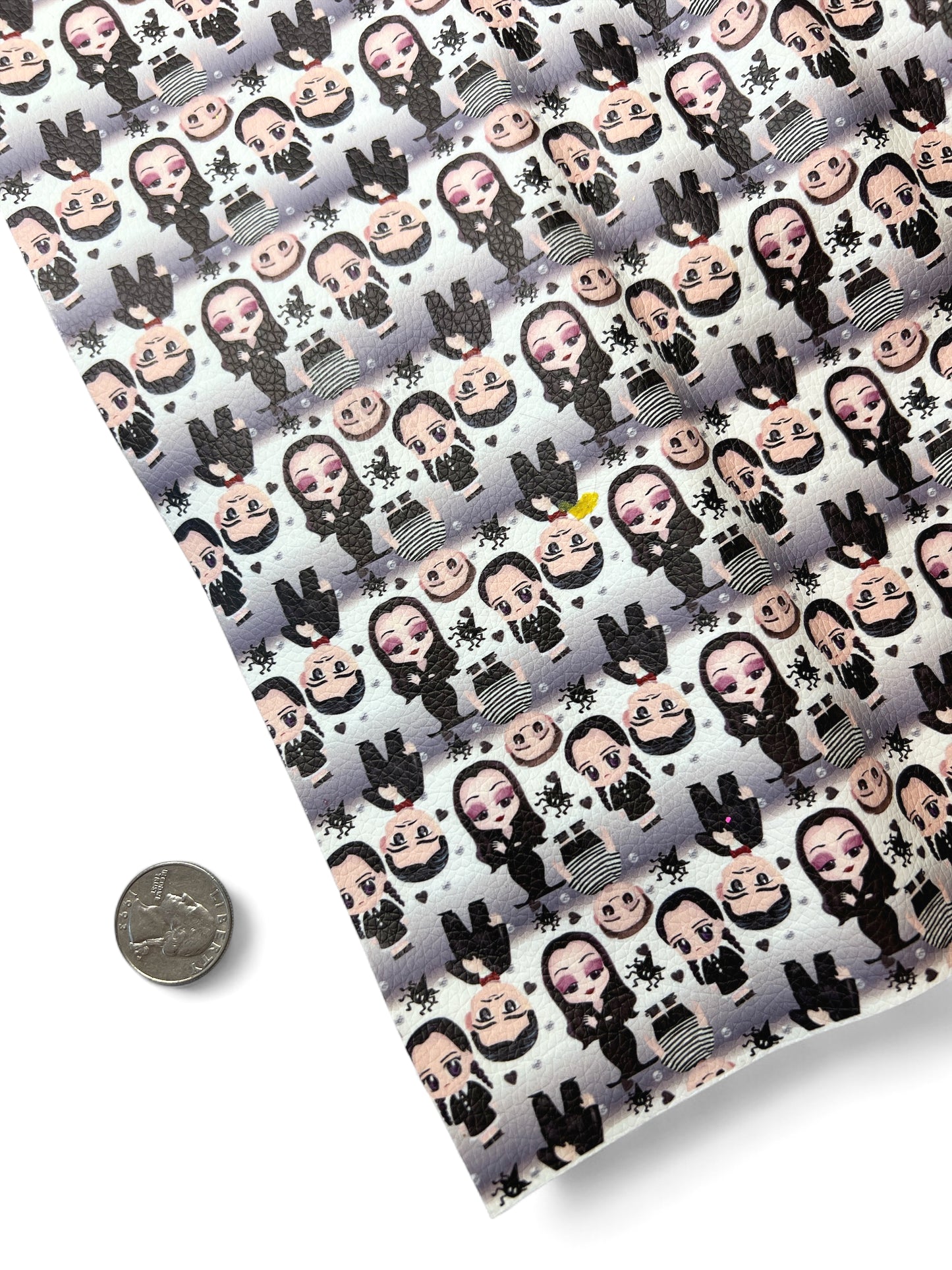 30x 34 Adams Family Halloween Vinyl Litchi
