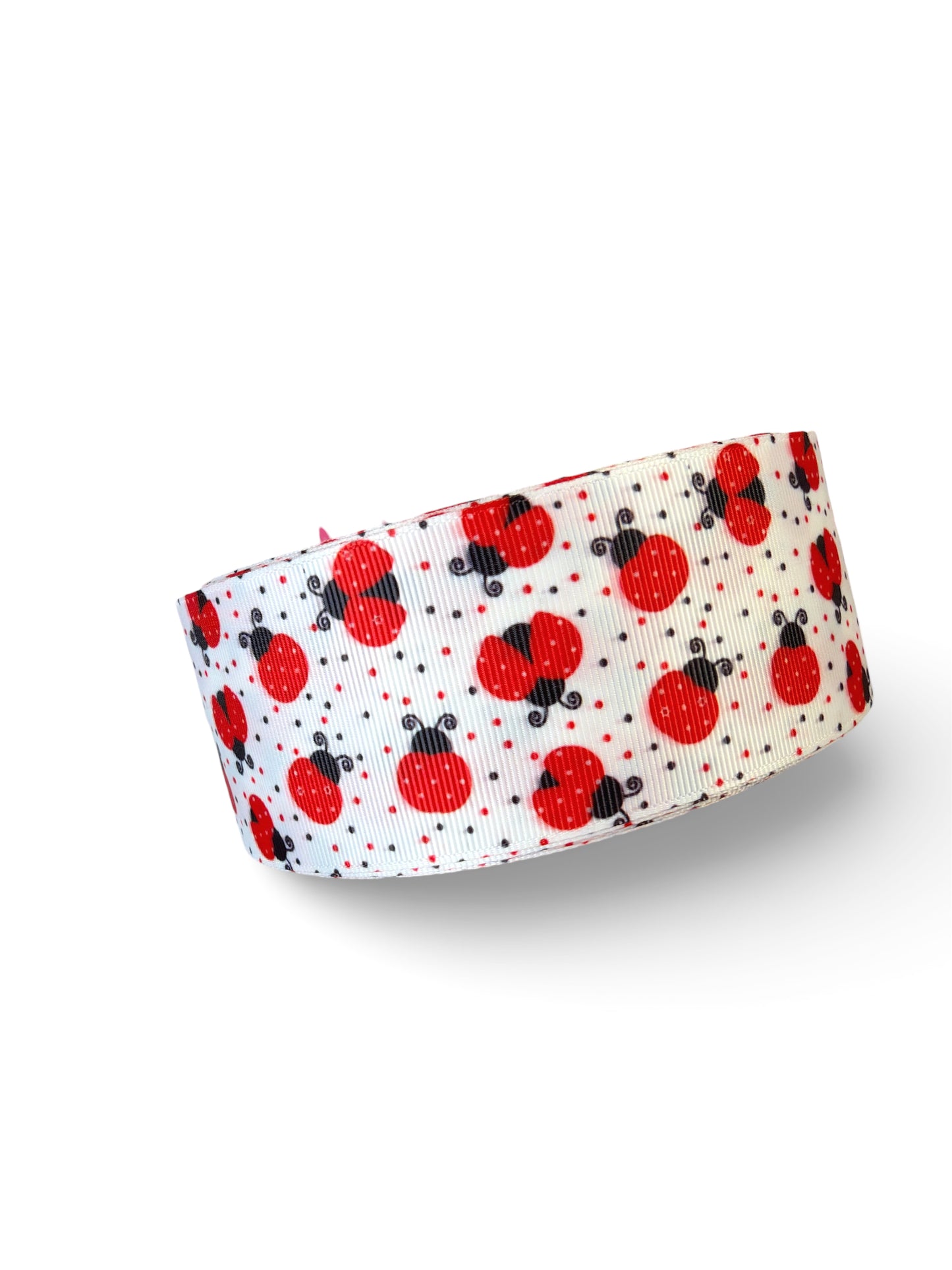 5cm Ladybug Mini PolkaDots 1 Yard
