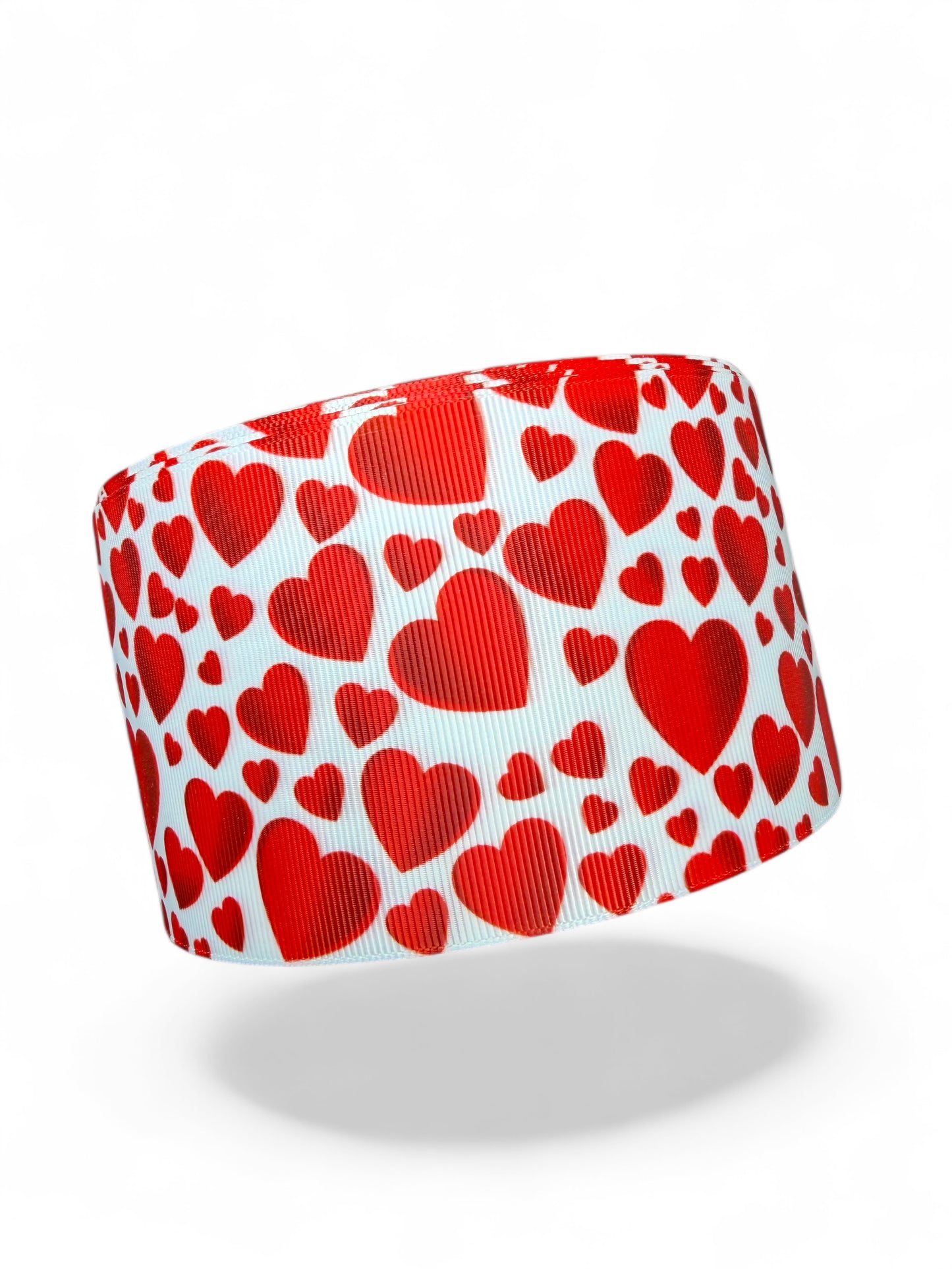 7.5cm Heartsy Hearts Ribbon