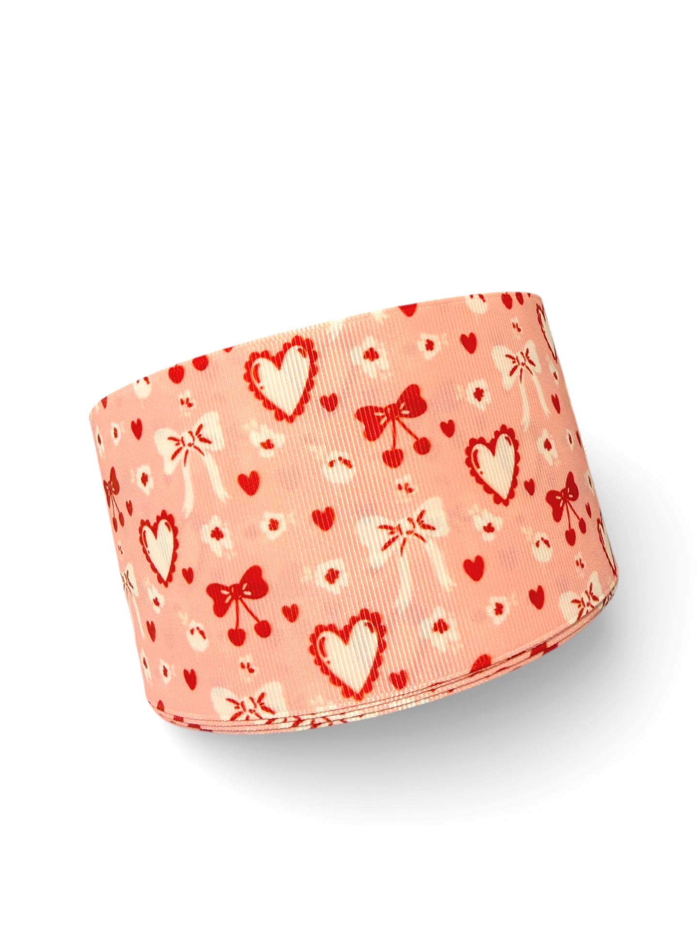 7.5cm Vintage Cherries Ribbon