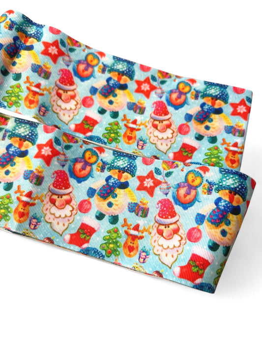7.5cm/3inch Christmas Winter Friends  1 yard