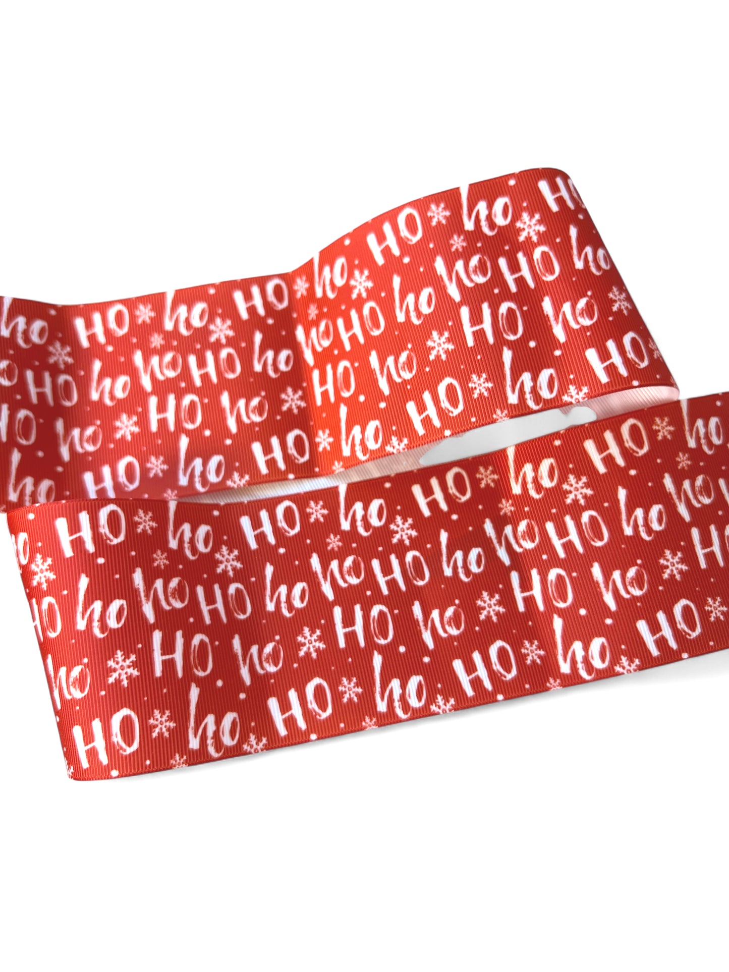 7.5cm/3inch Christmas Ho Ho Ho 1 yard