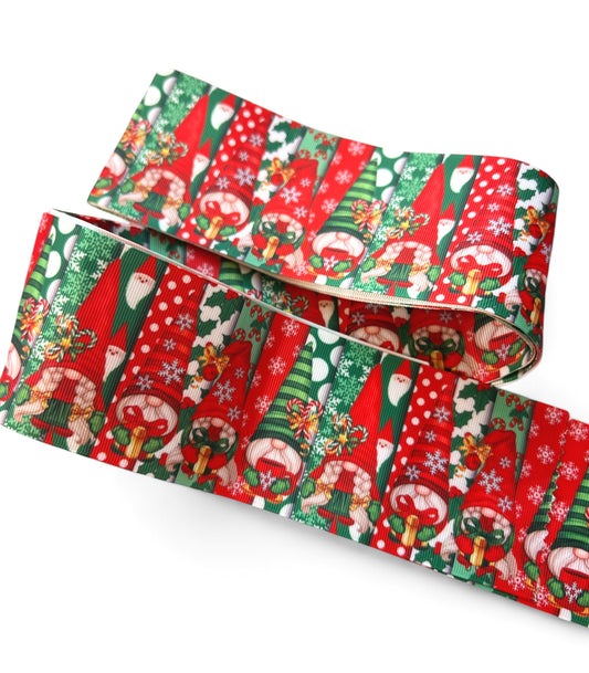 7.5cm/3inch Christmas Gnomes 1 yard